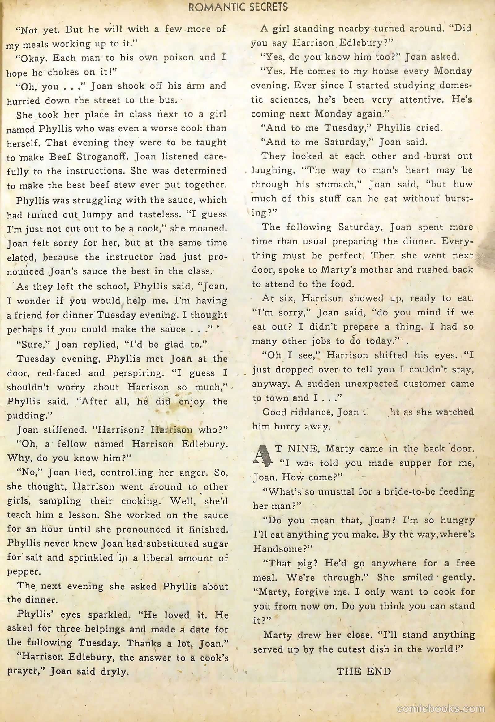 Romantic Secrets #38 — page 25 of 36