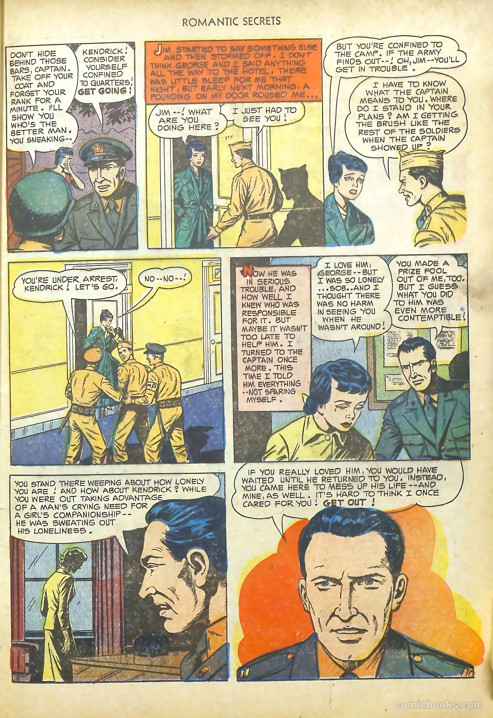 Romantic Secrets #38 — page 33 of 36