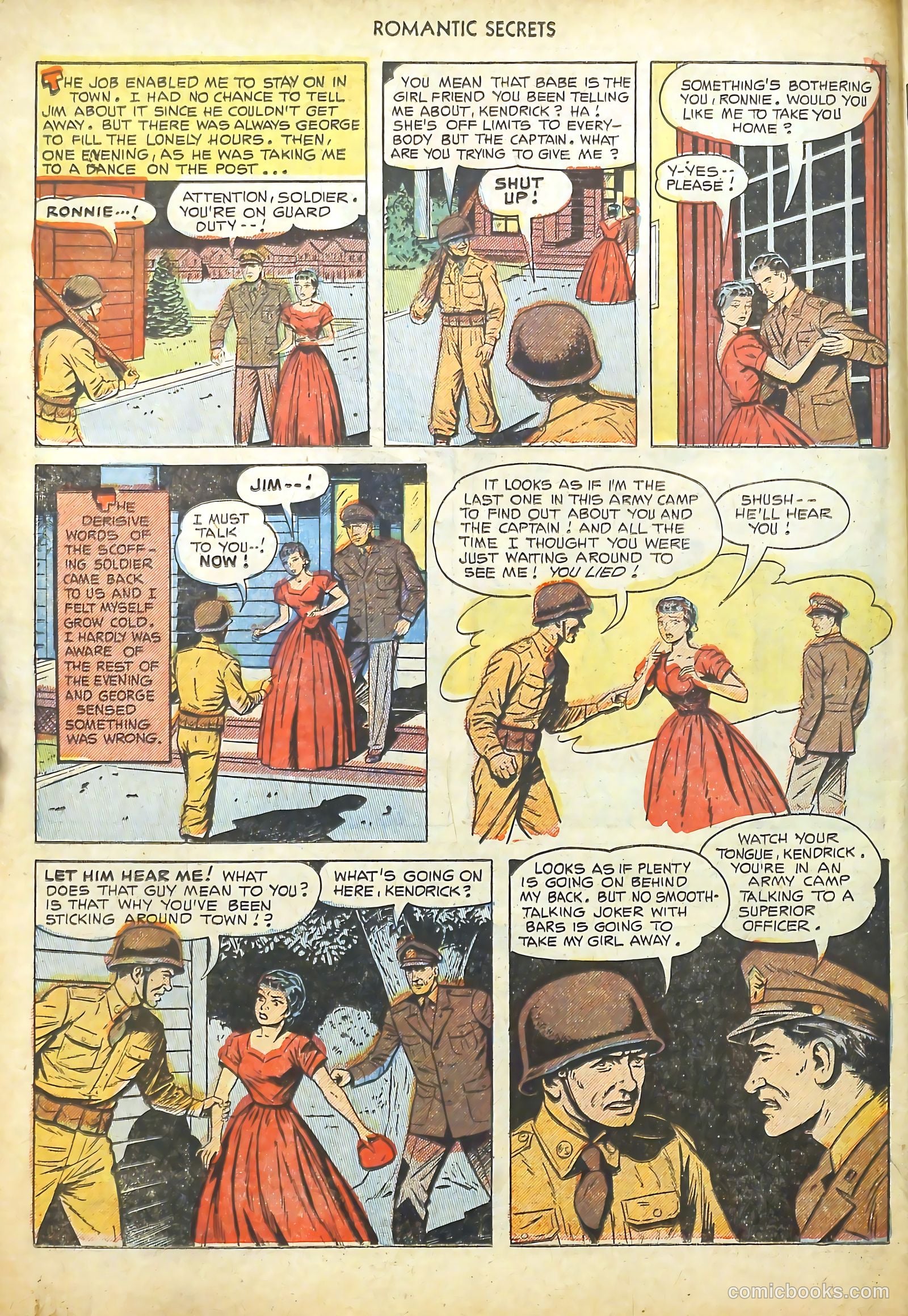 Romantic Secrets #38 — page 32 of 36