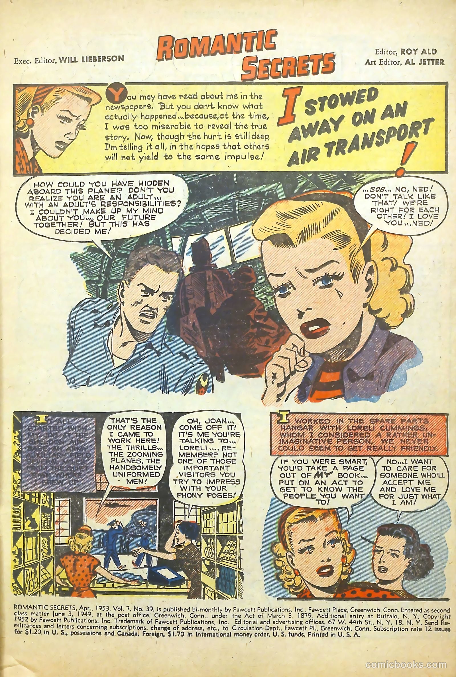 Romantic Secrets #39 — page 3 of 36