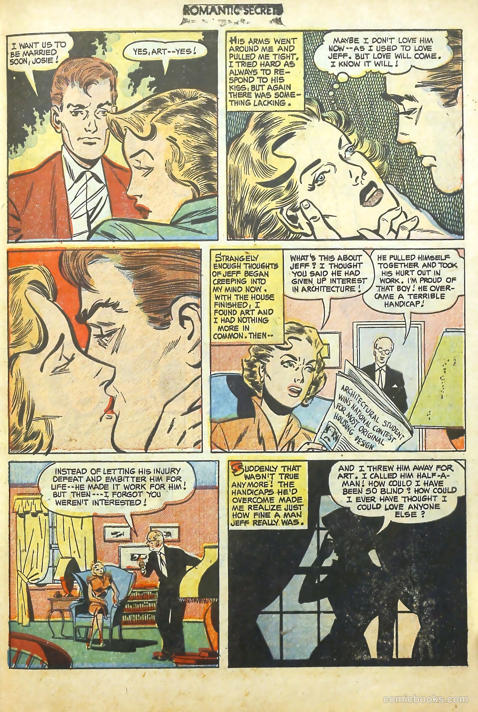Romantic Secrets #39 — page 21 of 36
