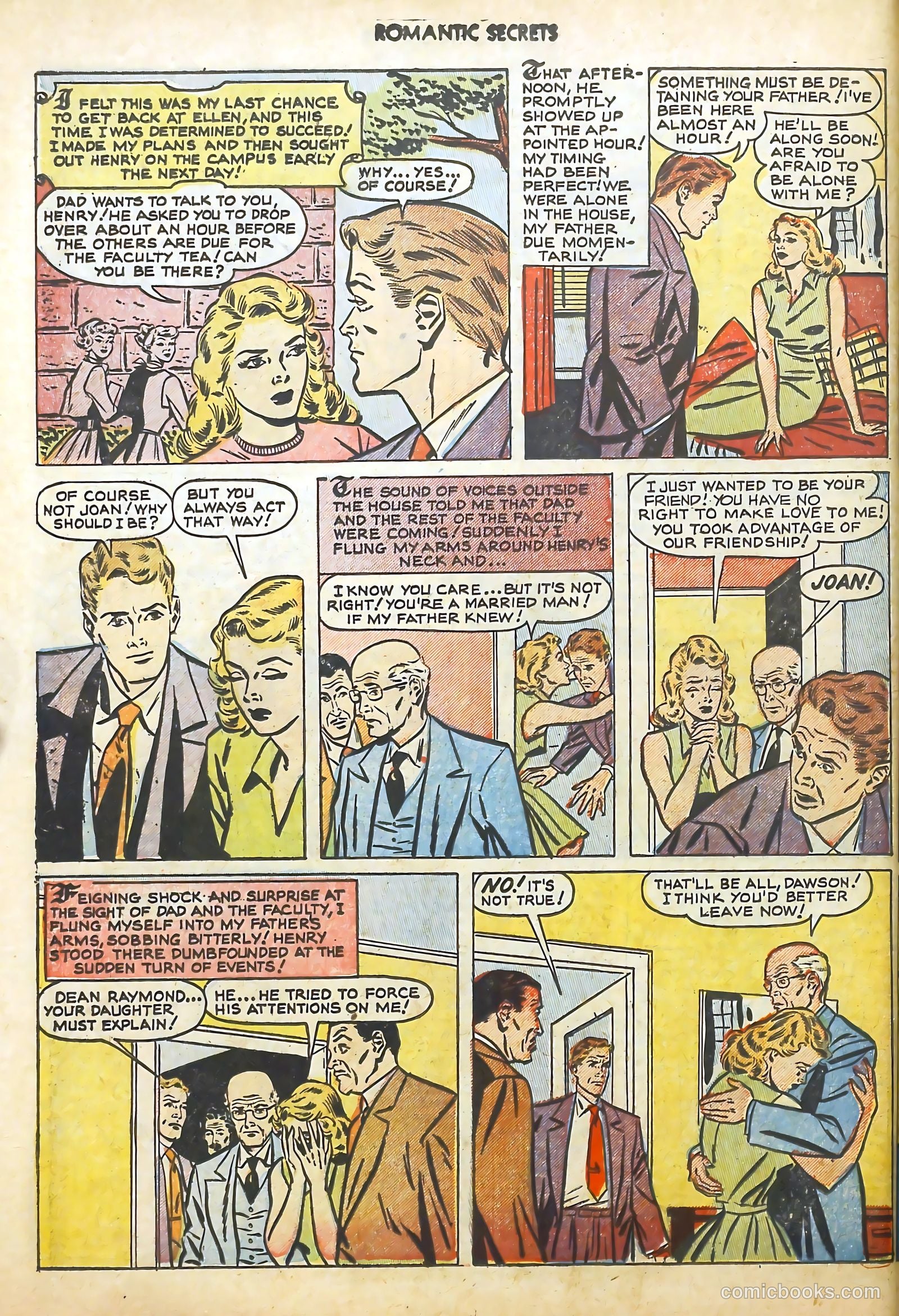 Romantic Secrets #39 — page 32 of 36