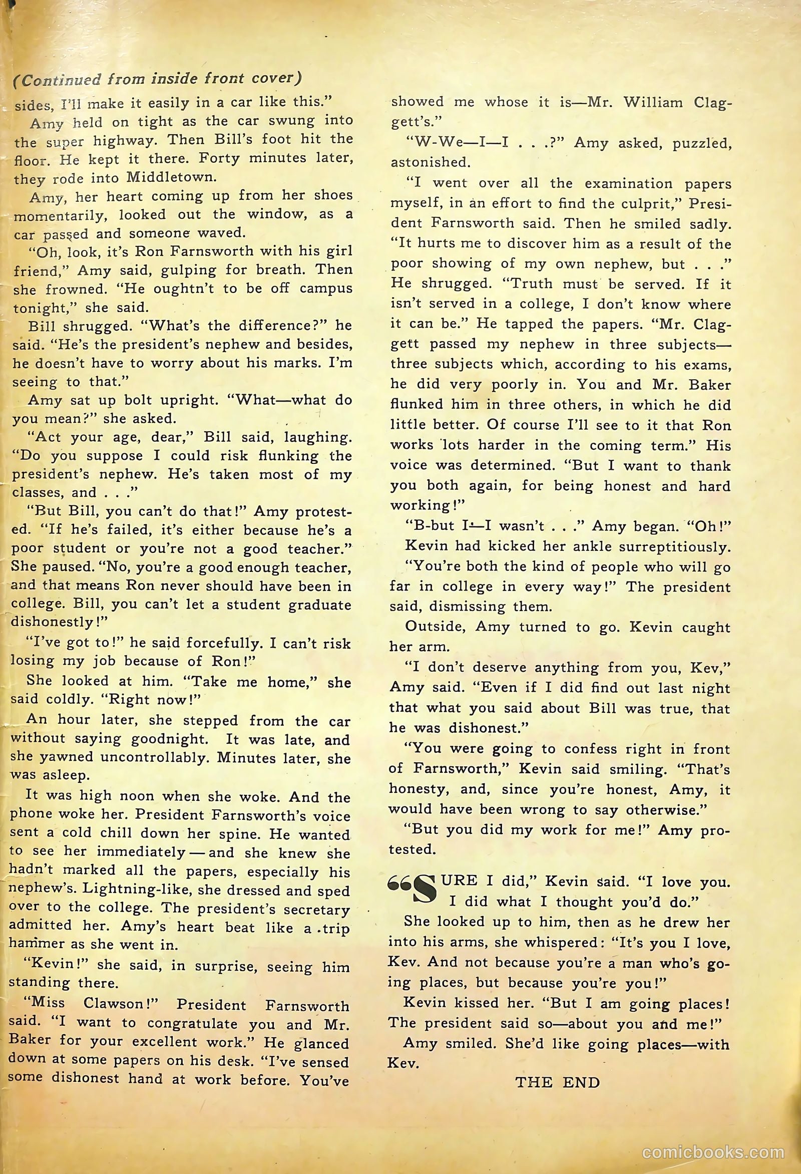 Romantic Secrets #39 — page 35 of 36