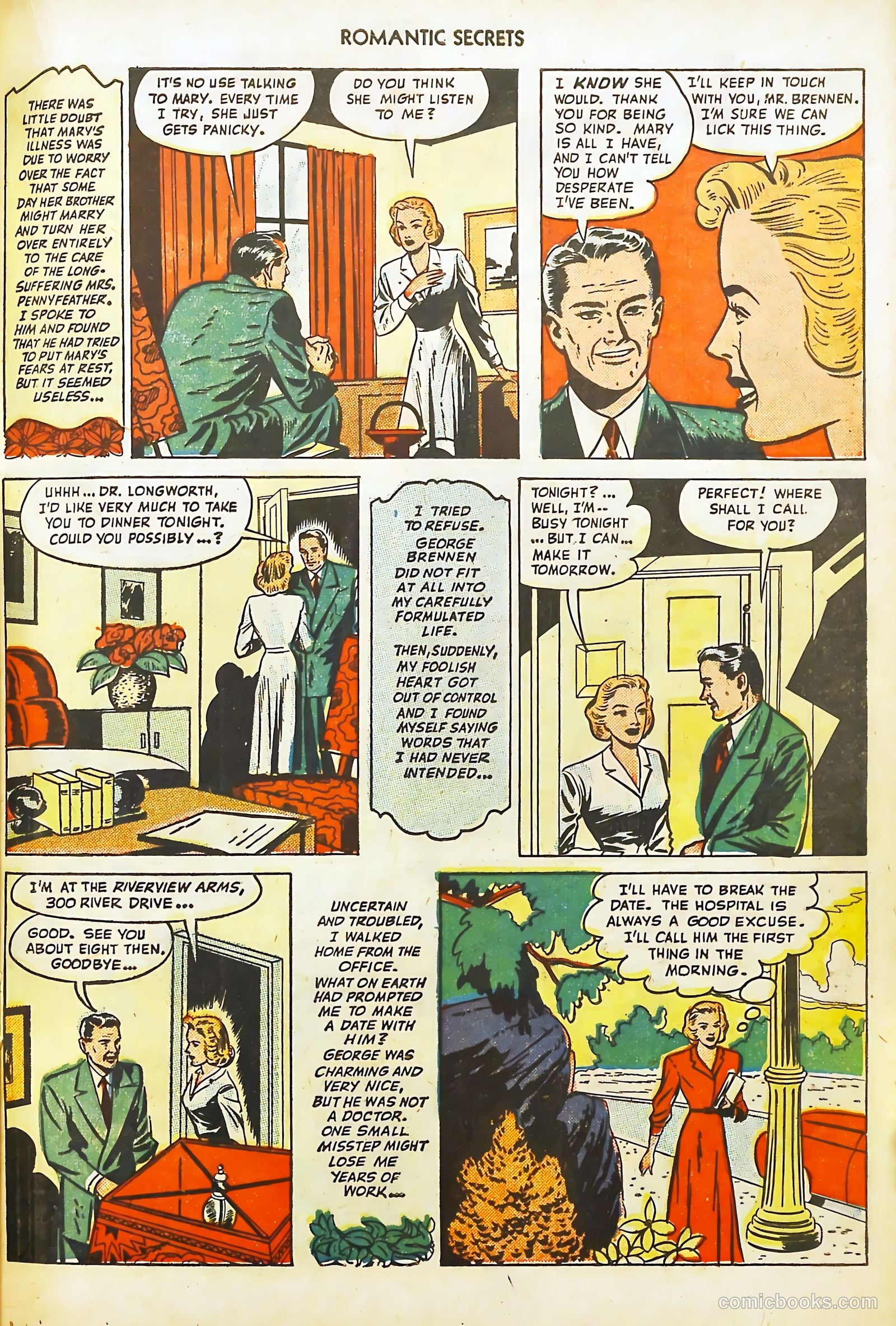 Romantic Secrets #4 — page 21 of 52