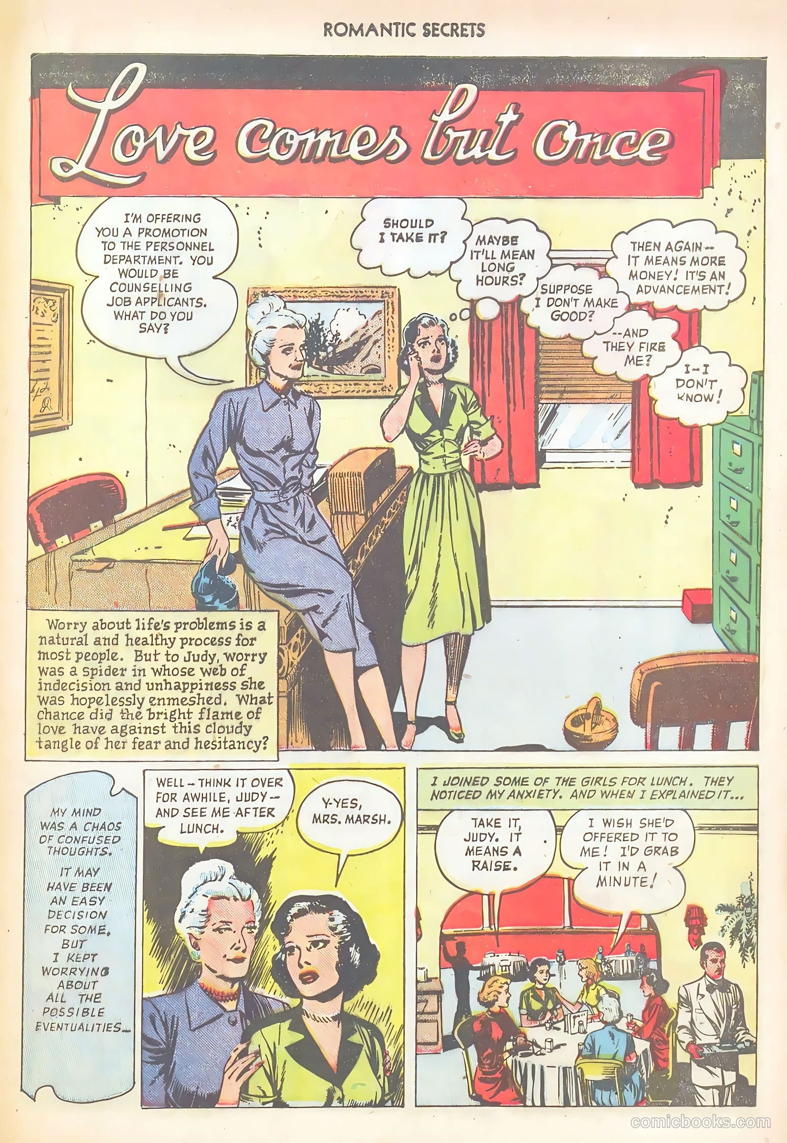 Romantic Secrets #4 — page 31 of 52