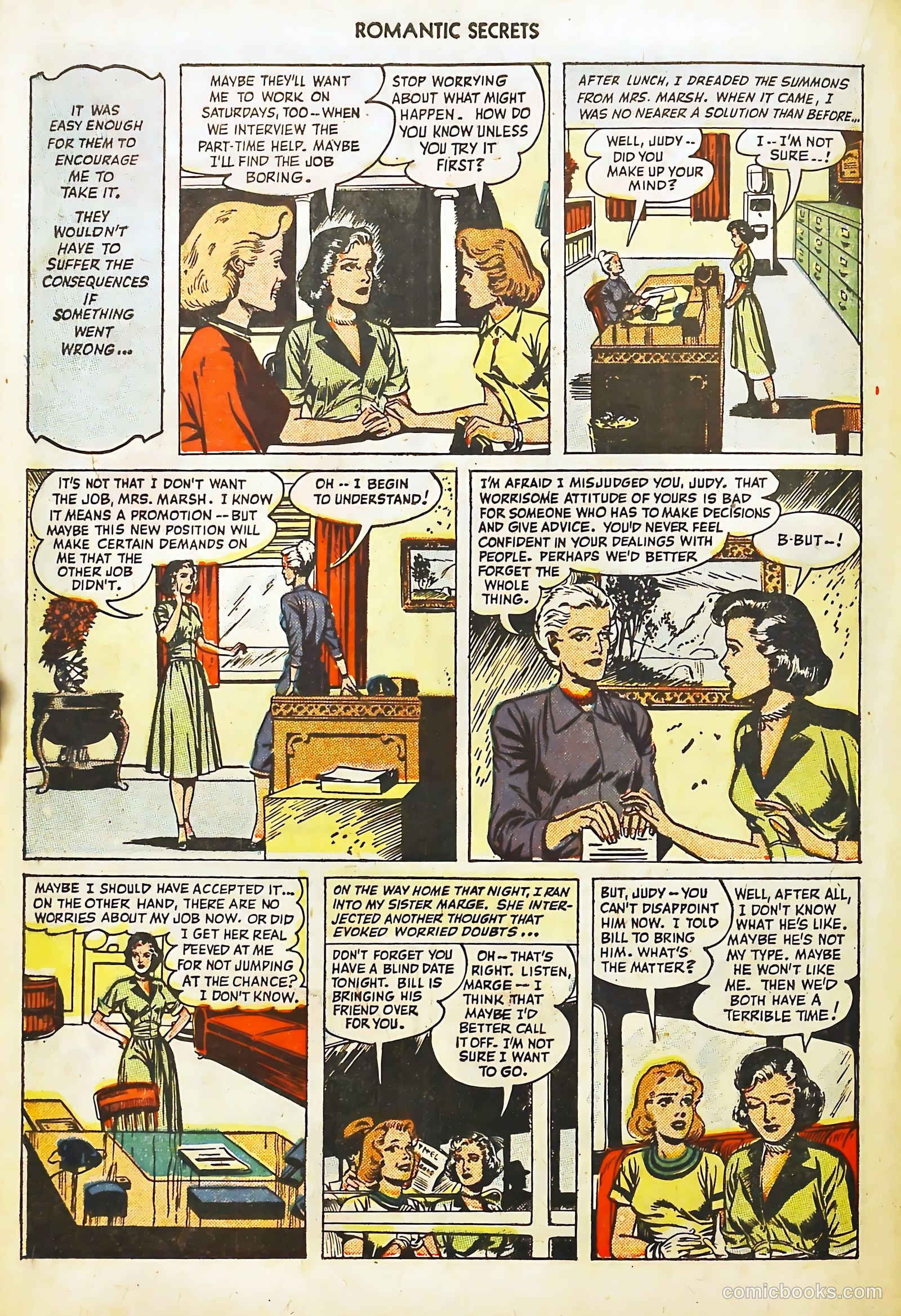 Romantic Secrets #4 — page 32 of 52