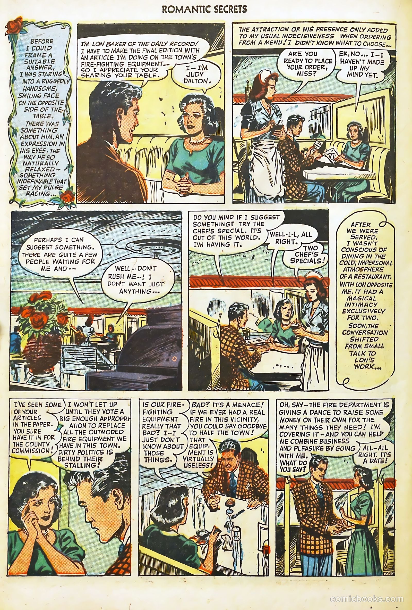 Romantic Secrets #4 — page 34 of 52
