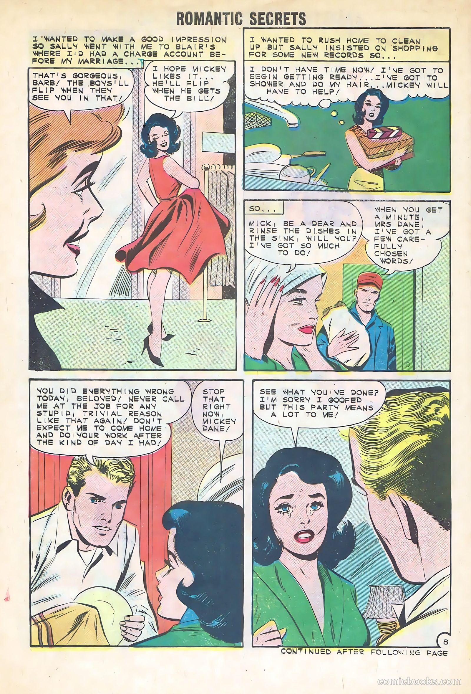 Romantic Secrets #40 — page 30 of 36
