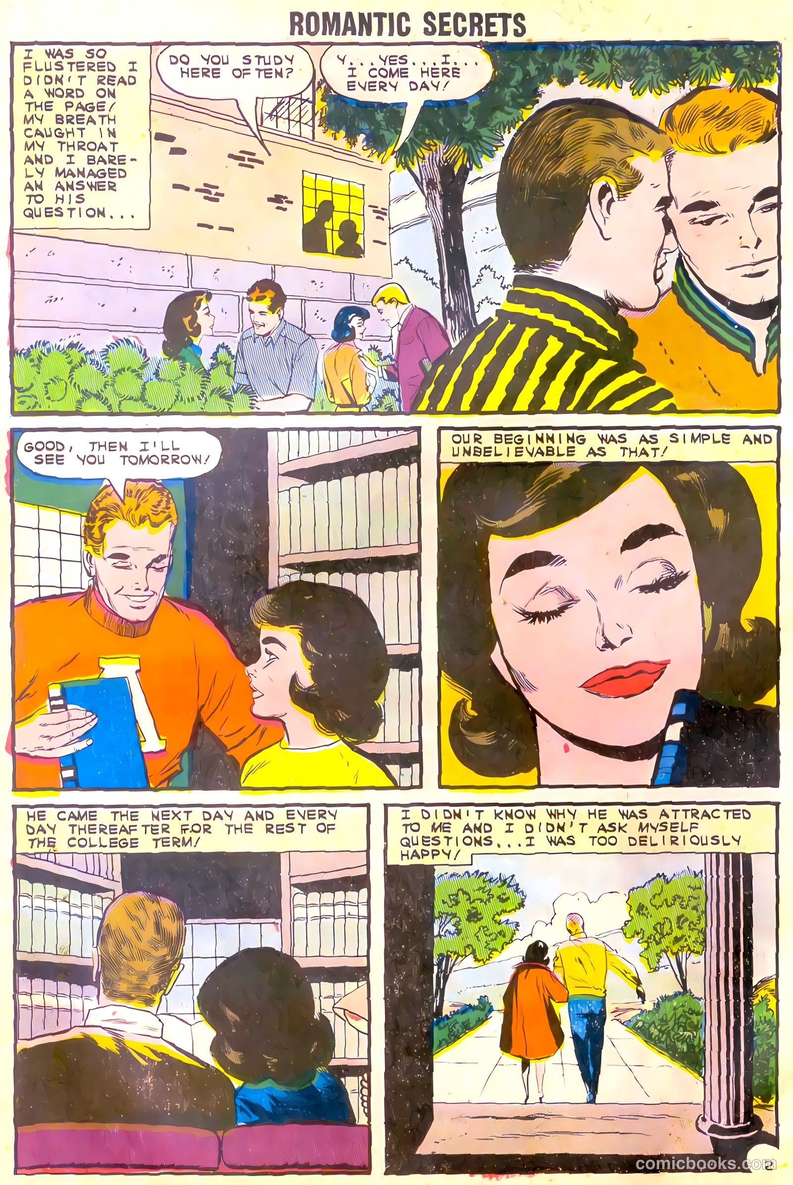 Romantic Secrets #42 — page 10 of 36