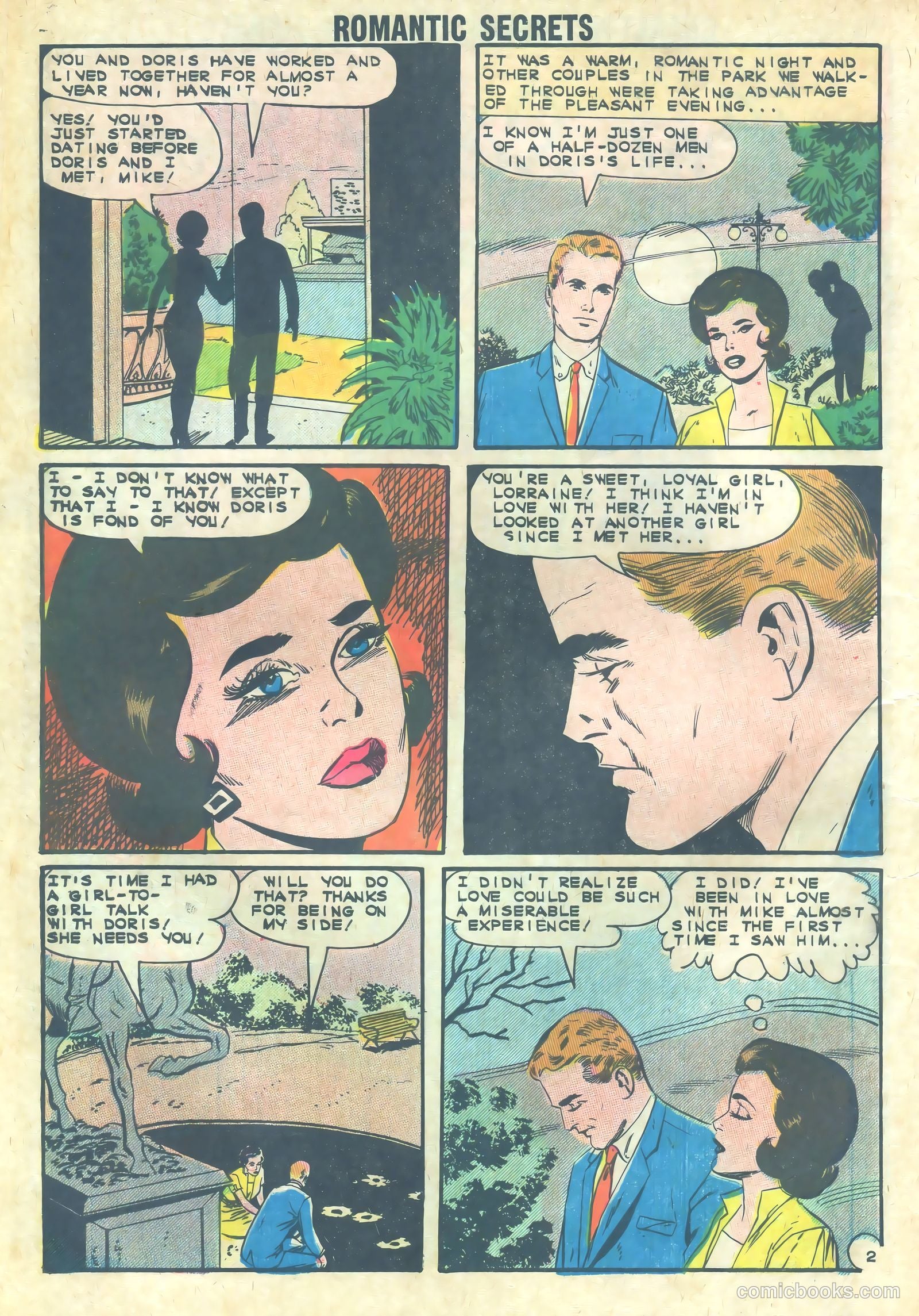 Romantic Secrets #43 — page 10 of 36