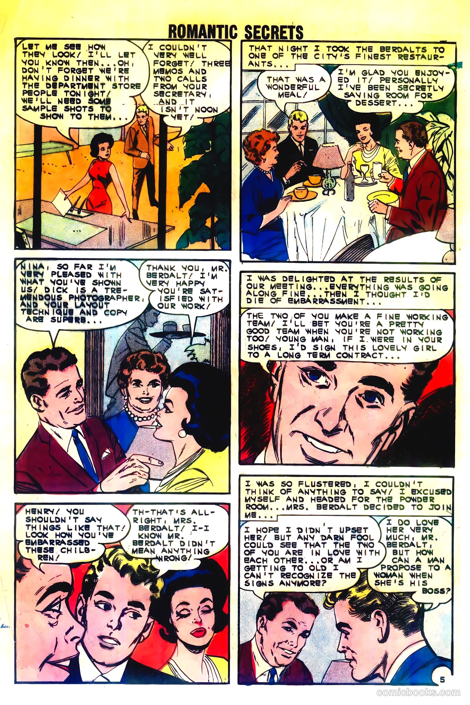Romantic Secrets #45 — page 8 of 36