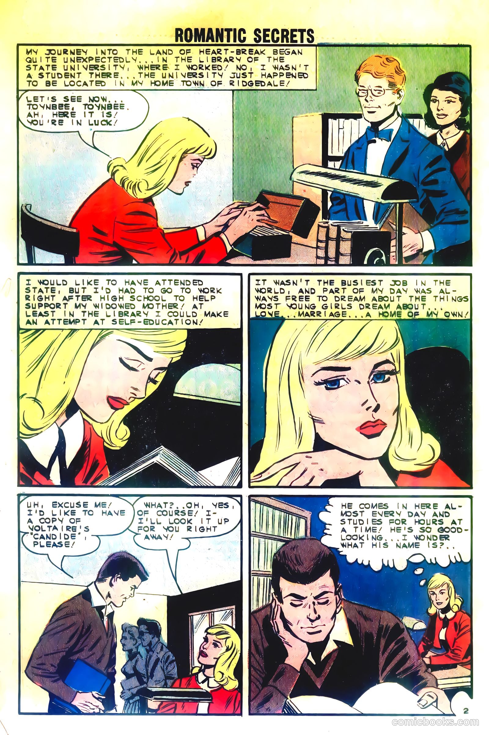 Romantic Secrets #45 — page 16 of 36
