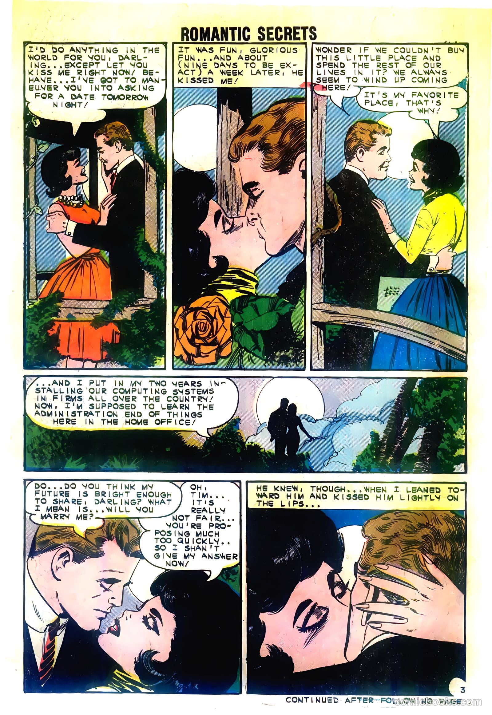 Romantic Secrets #45 — page 30 of 36