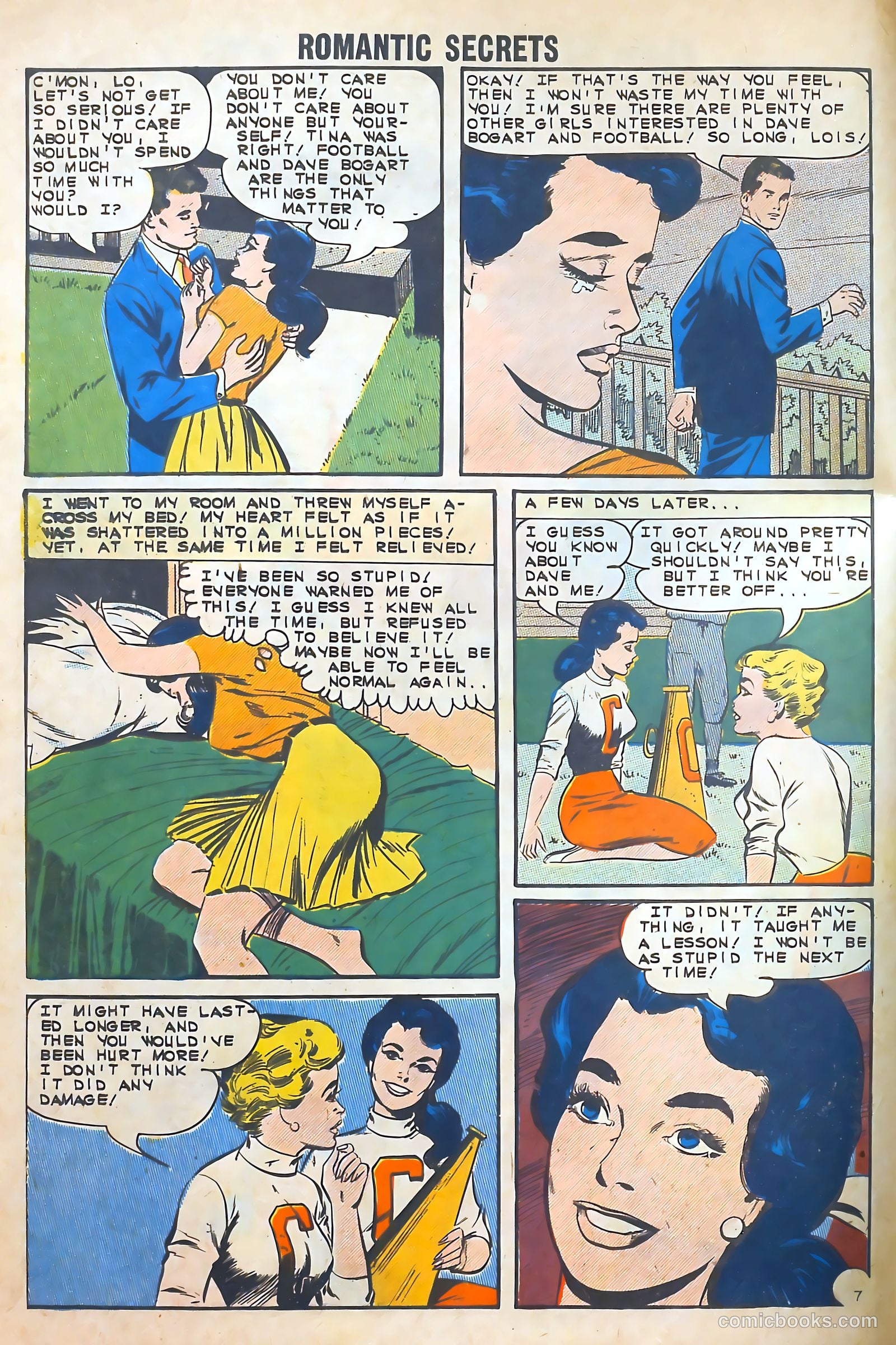 Romantic Secrets #46 — page 10 of 36