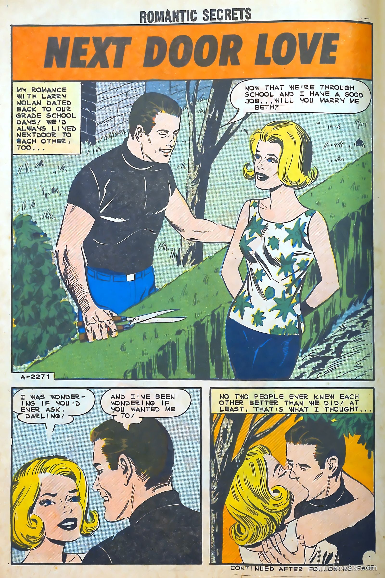 Romantic Secrets #46 — page 14 of 36