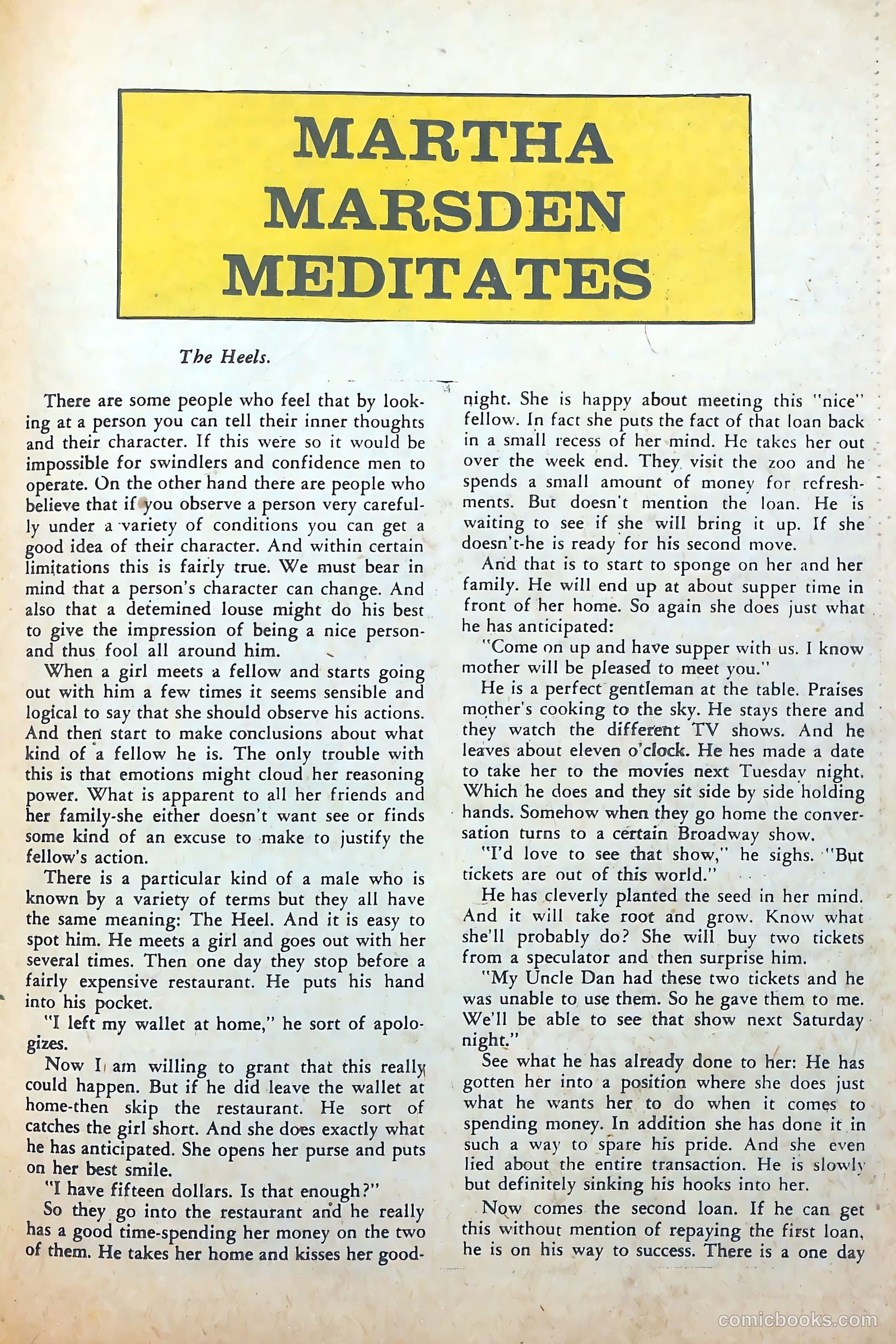 Romantic Secrets #46 — page 19 of 36