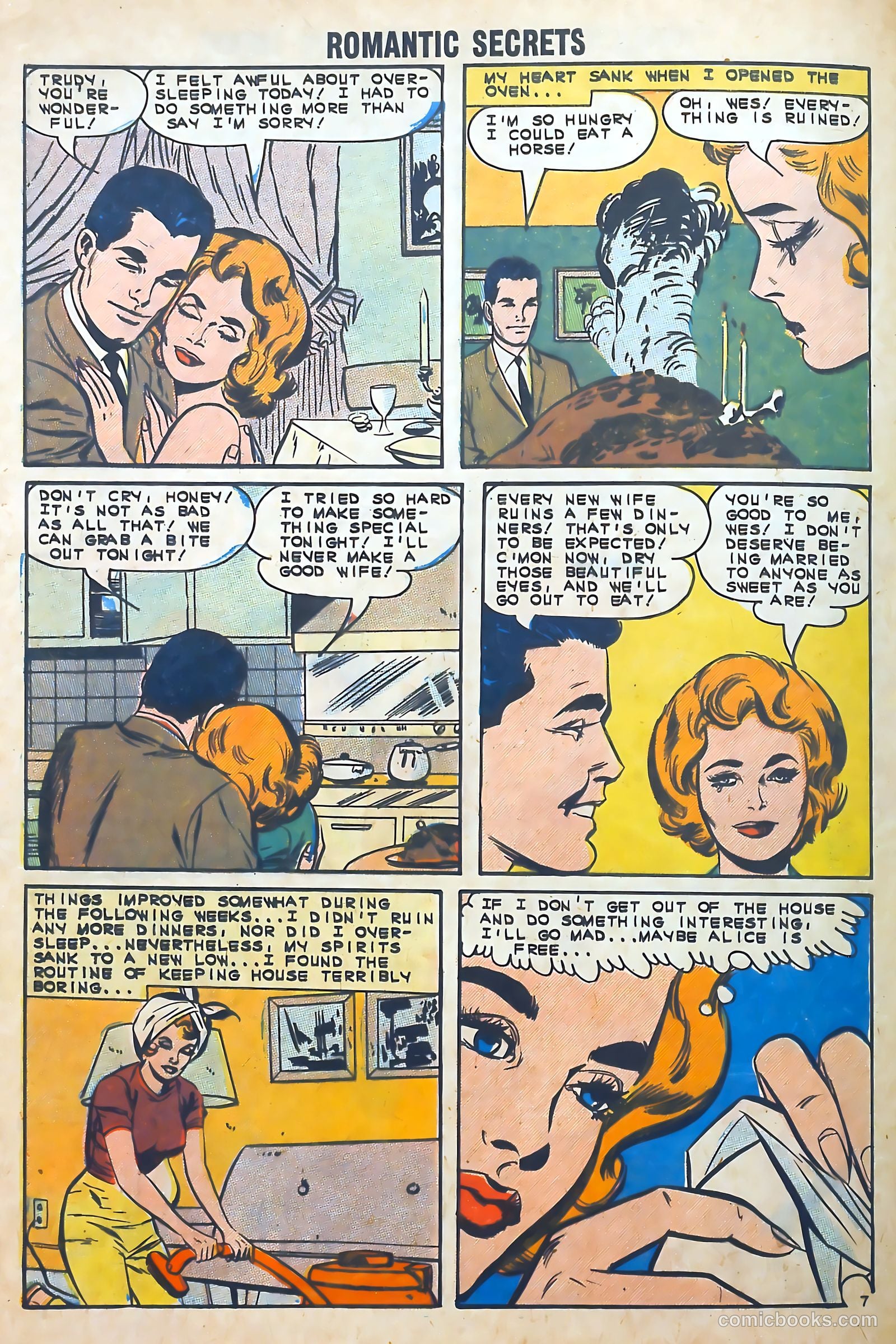 Romantic Secrets #46 — page 28 of 36