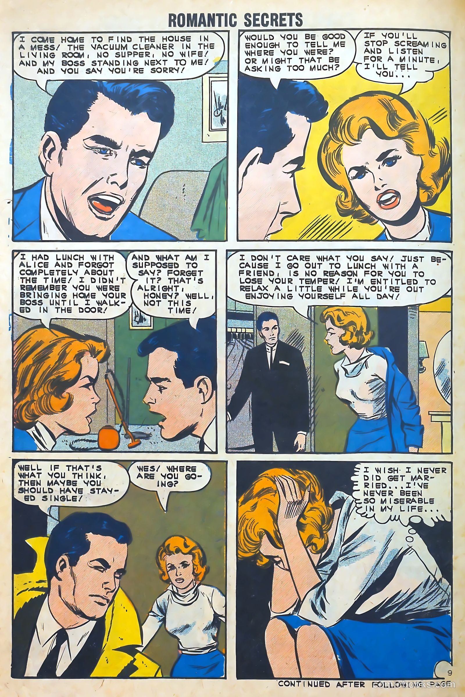 Romantic Secrets #46 — page 30 of 36