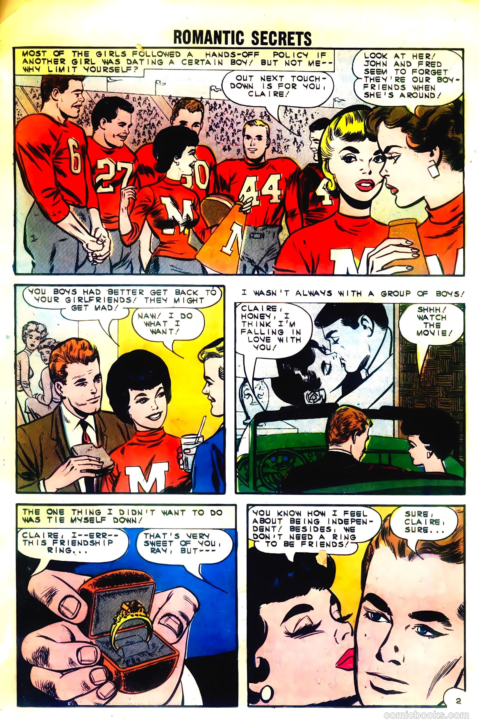 Romantic Secrets #47 — page 16 of 36