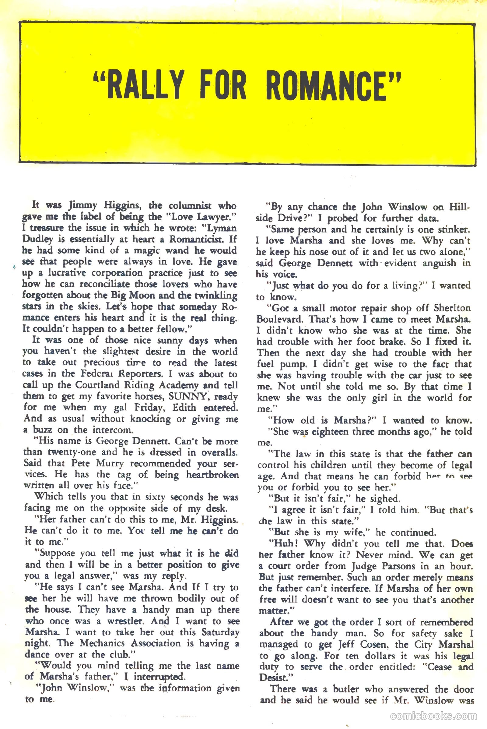 Romantic Secrets #47 — page 20 of 36