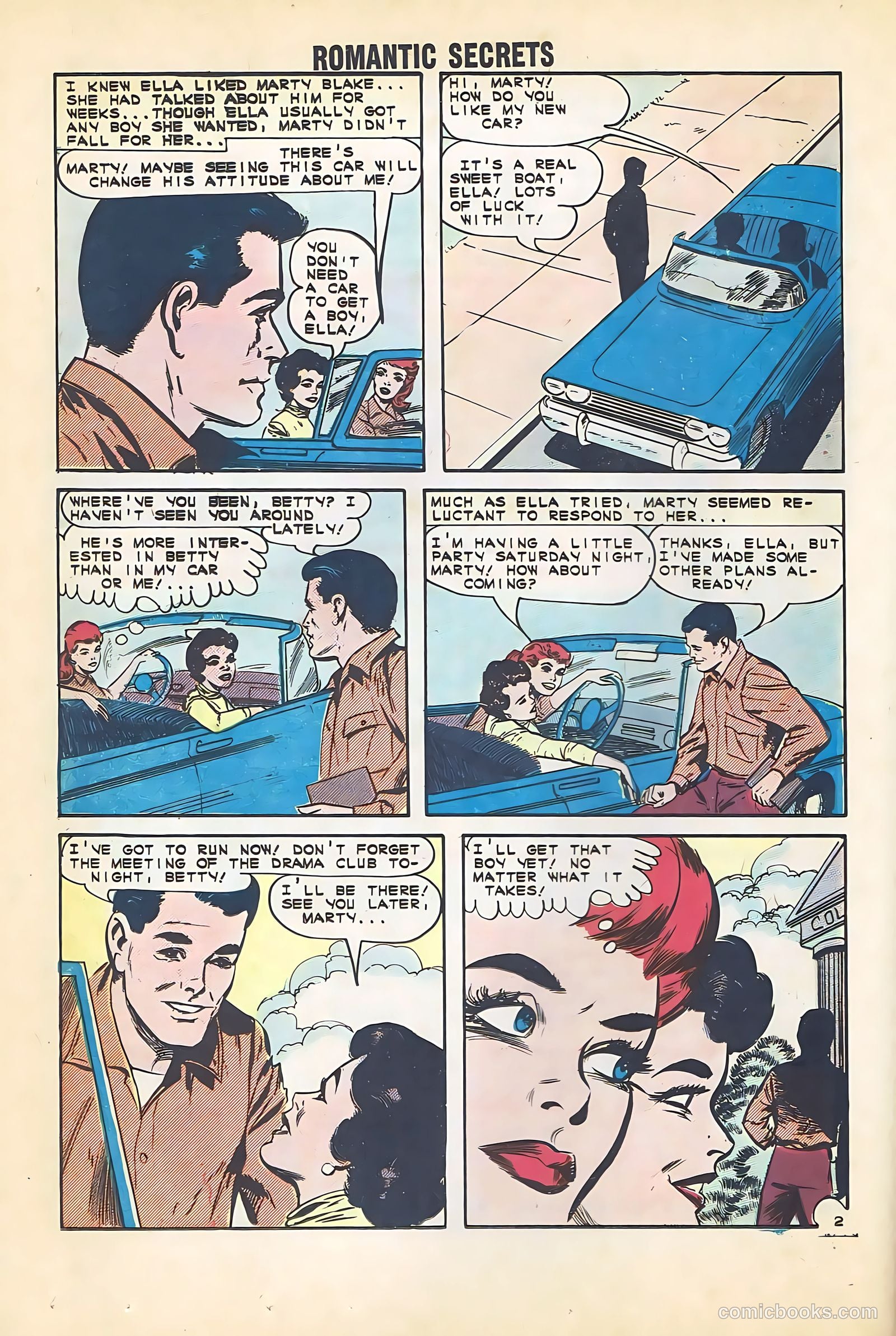 Romantic Secrets #48 — page 16 of 36
