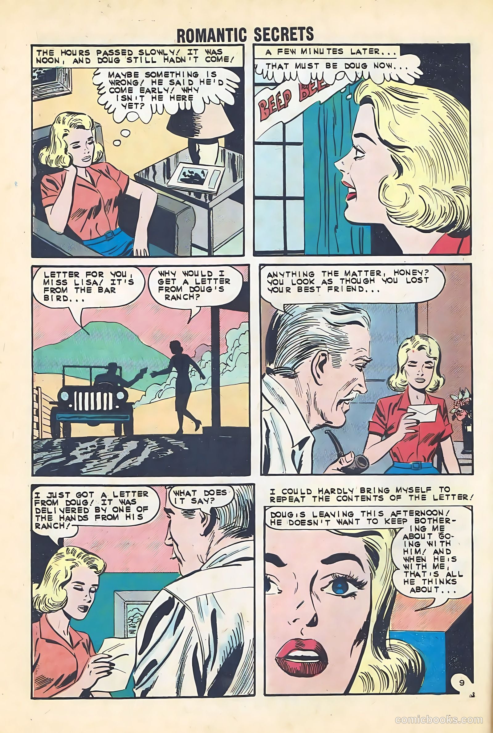 Romantic Secrets #48 — page 32 of 36