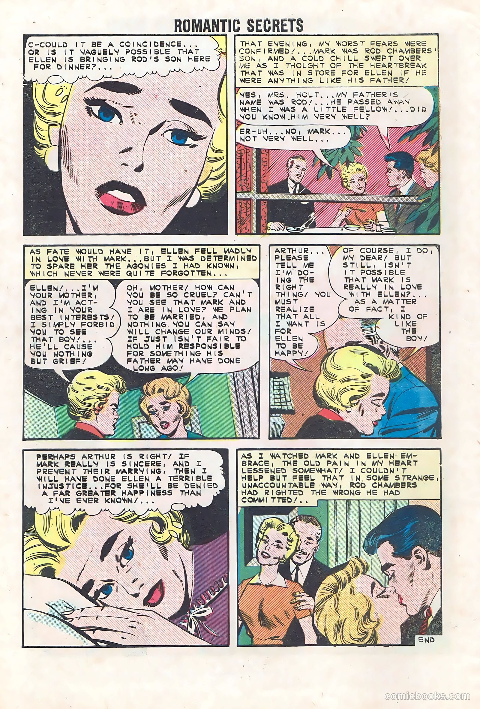 Romantic Secrets #49 — page 8 of 36