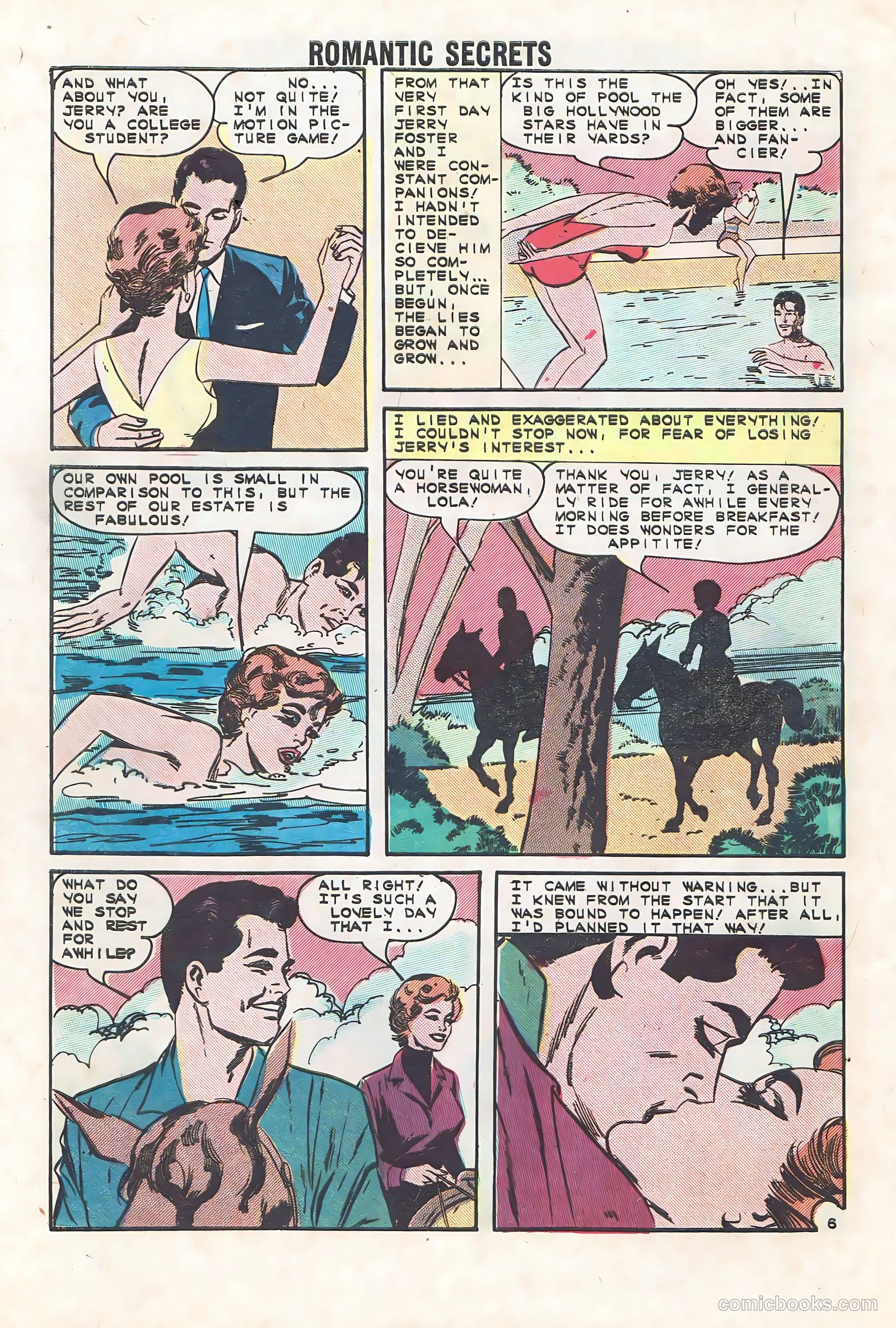 Romantic Secrets #49 — page 28 of 36