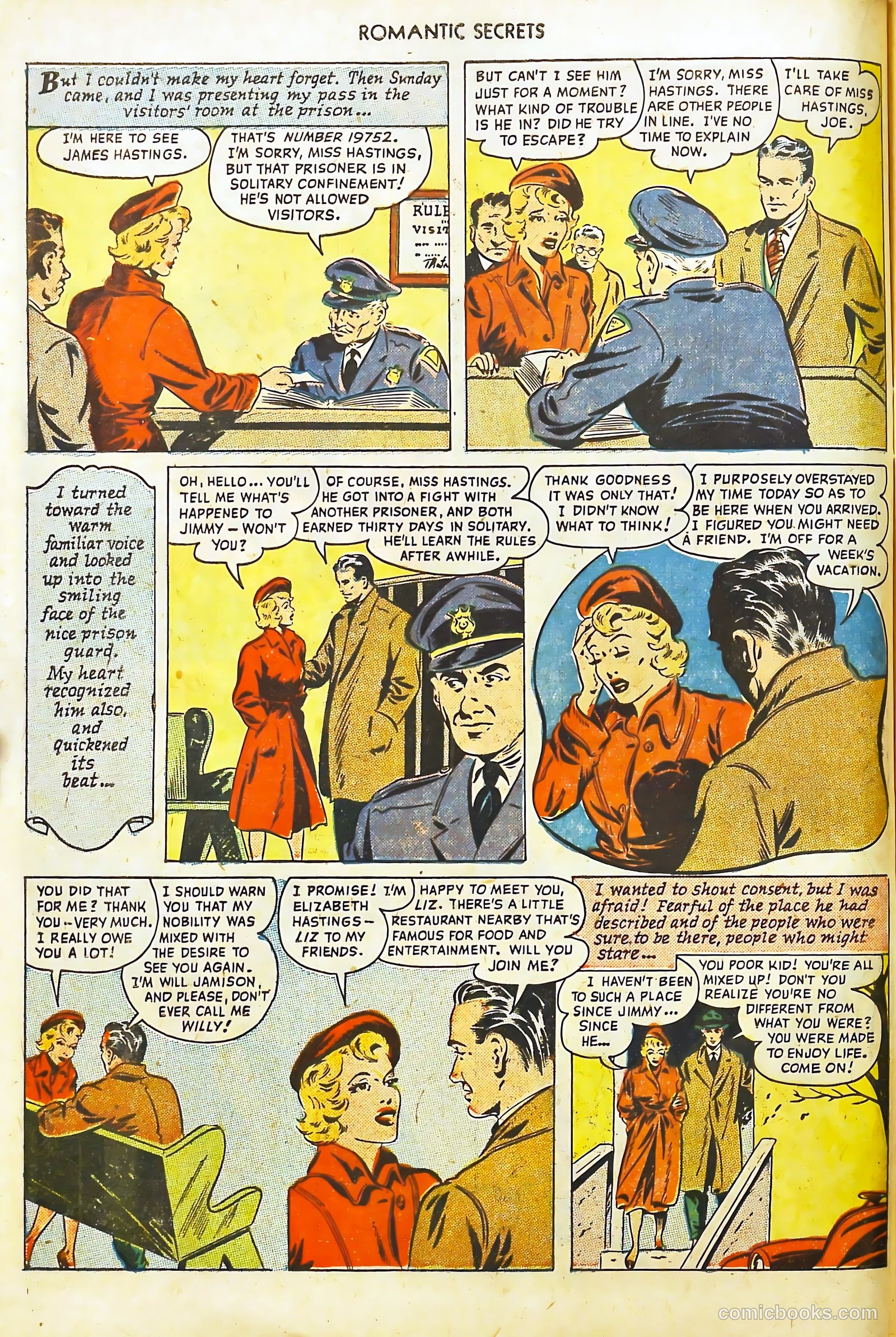 Romantic Secrets #5 — page 20 of 52