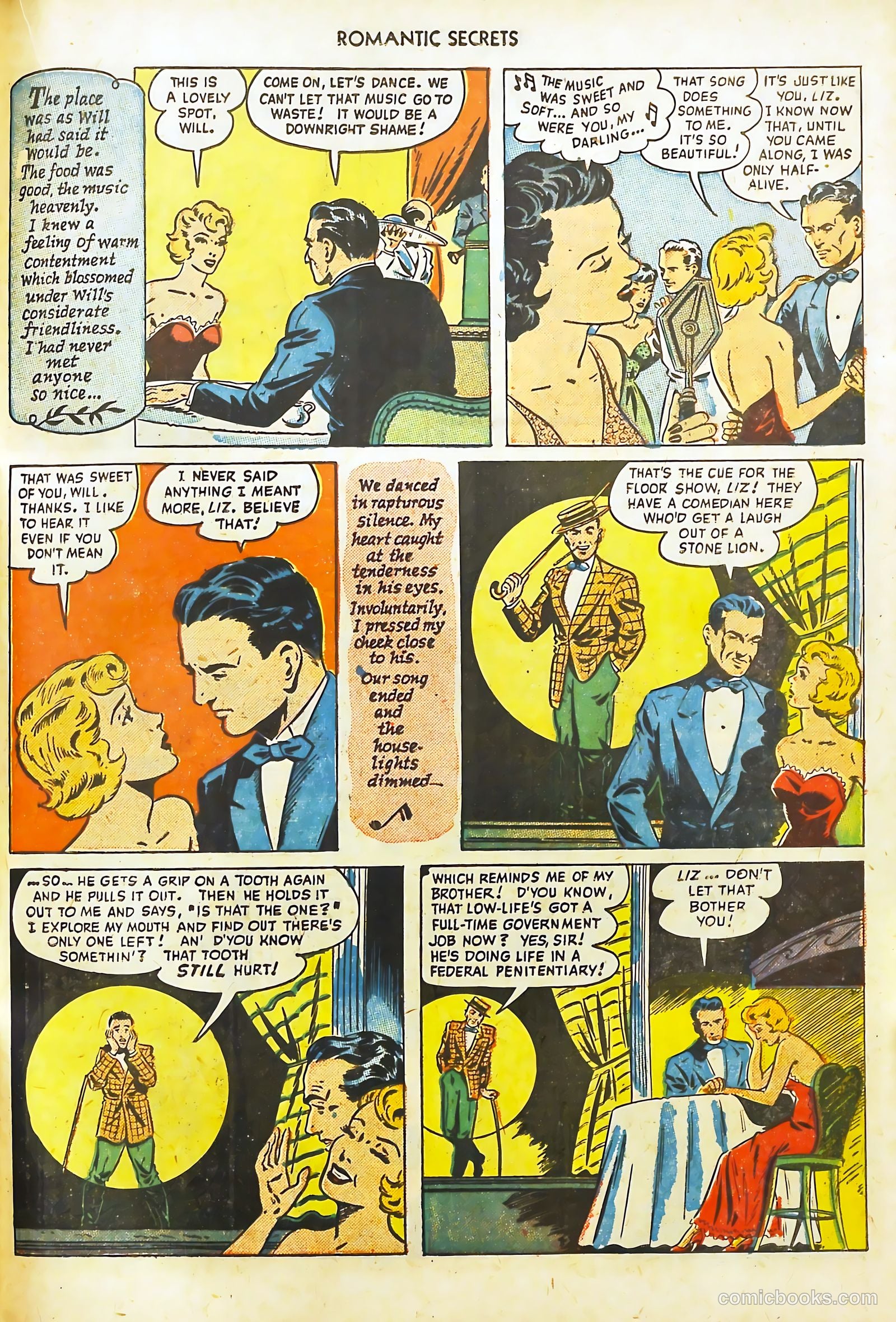 Romantic Secrets #5 — page 21 of 52