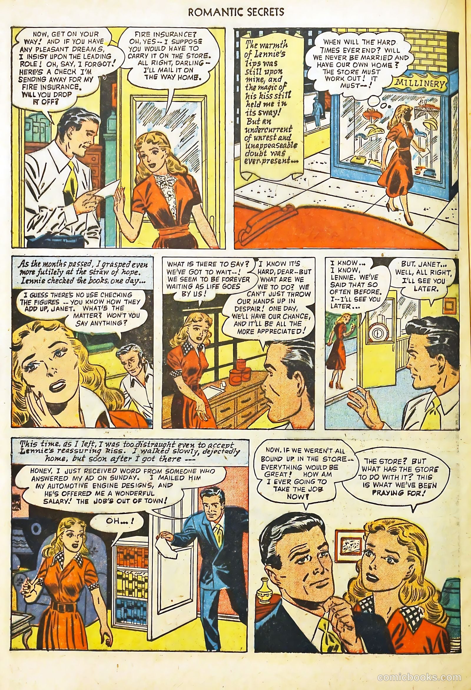 Romantic Secrets #5 — page 34 of 52