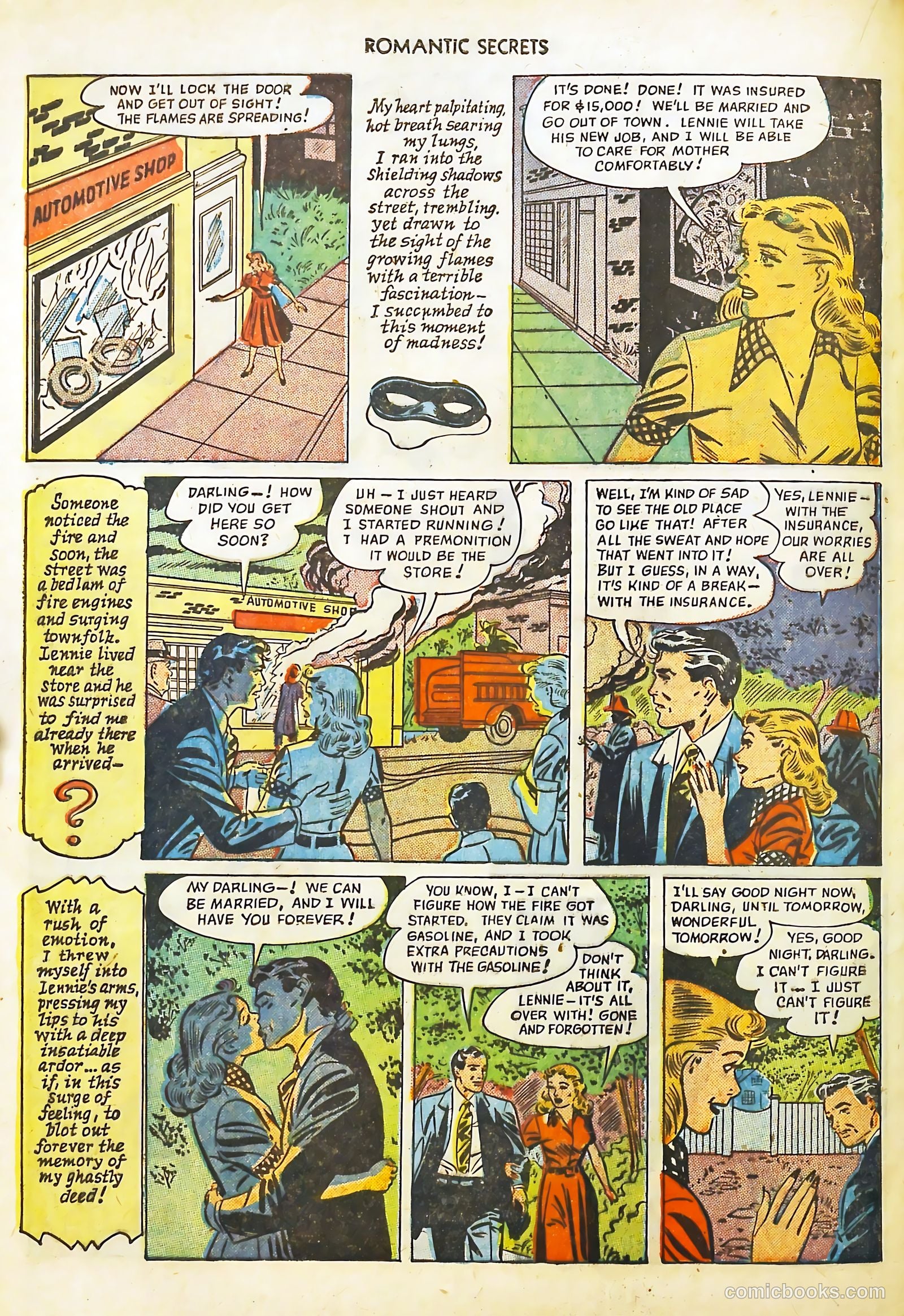 Romantic Secrets #5 — page 36 of 52