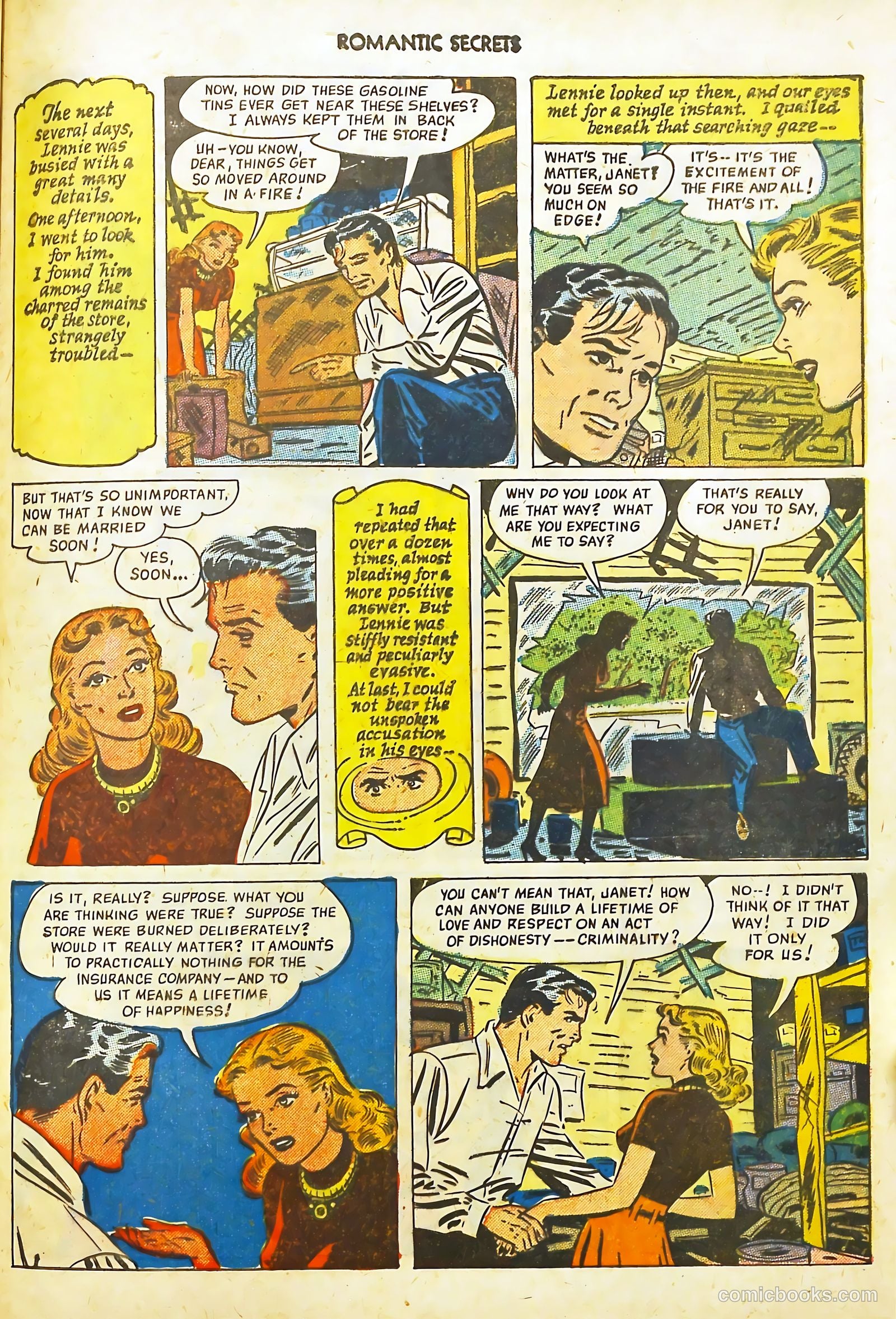 Romantic Secrets #5 — page 37 of 52