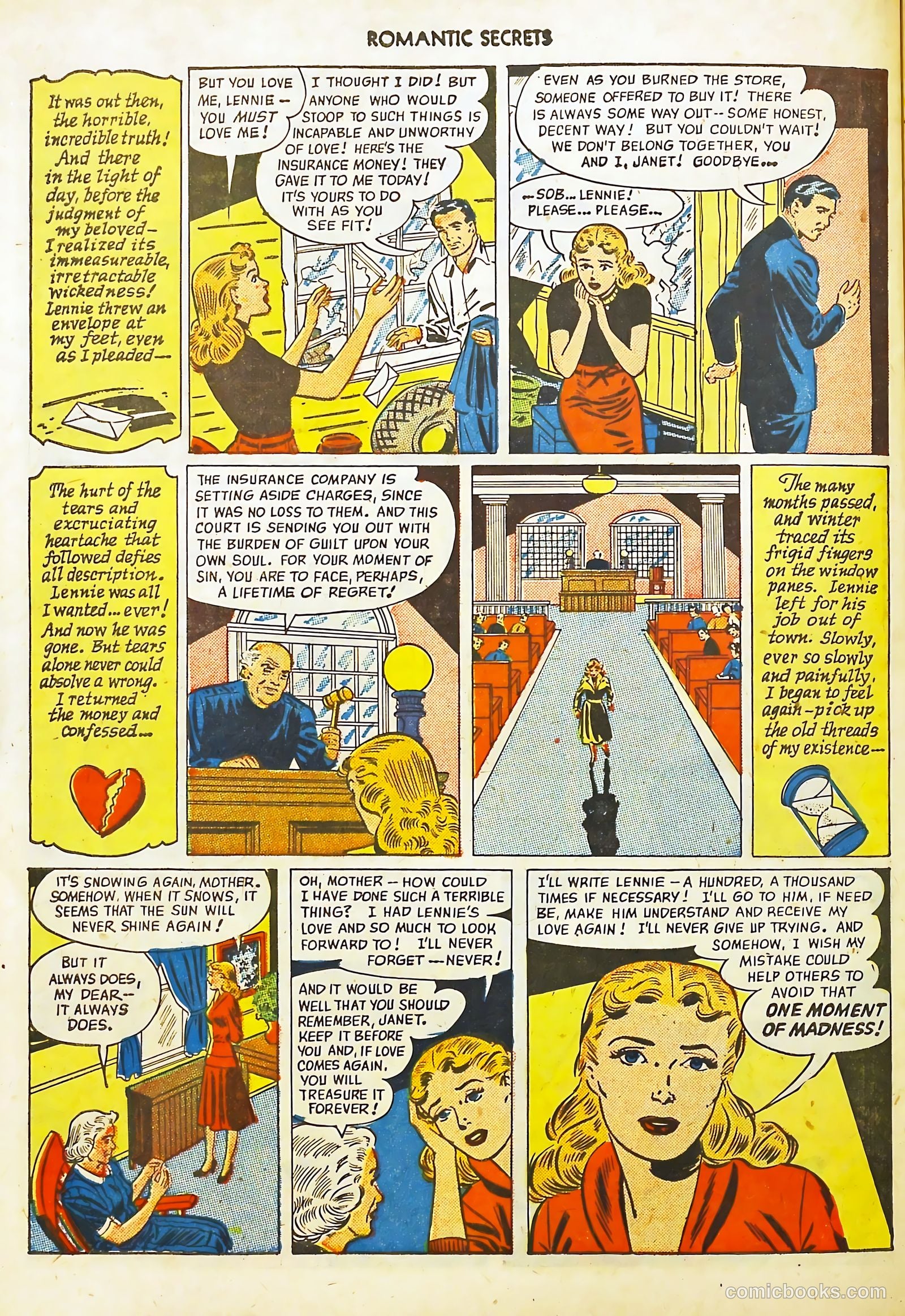 Romantic Secrets #5 — page 38 of 52