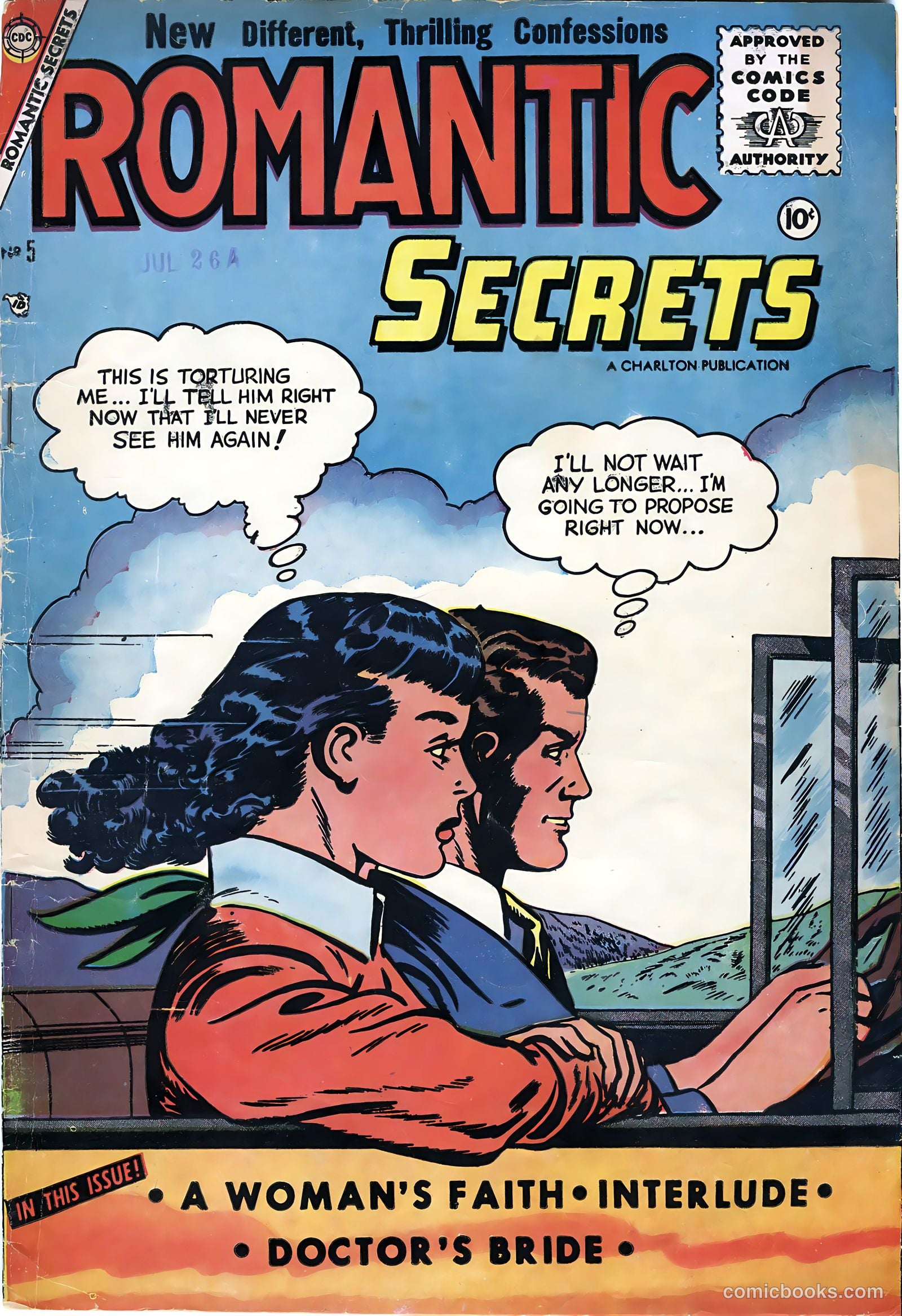 Romantic Secrets #5 — page 1 of 36