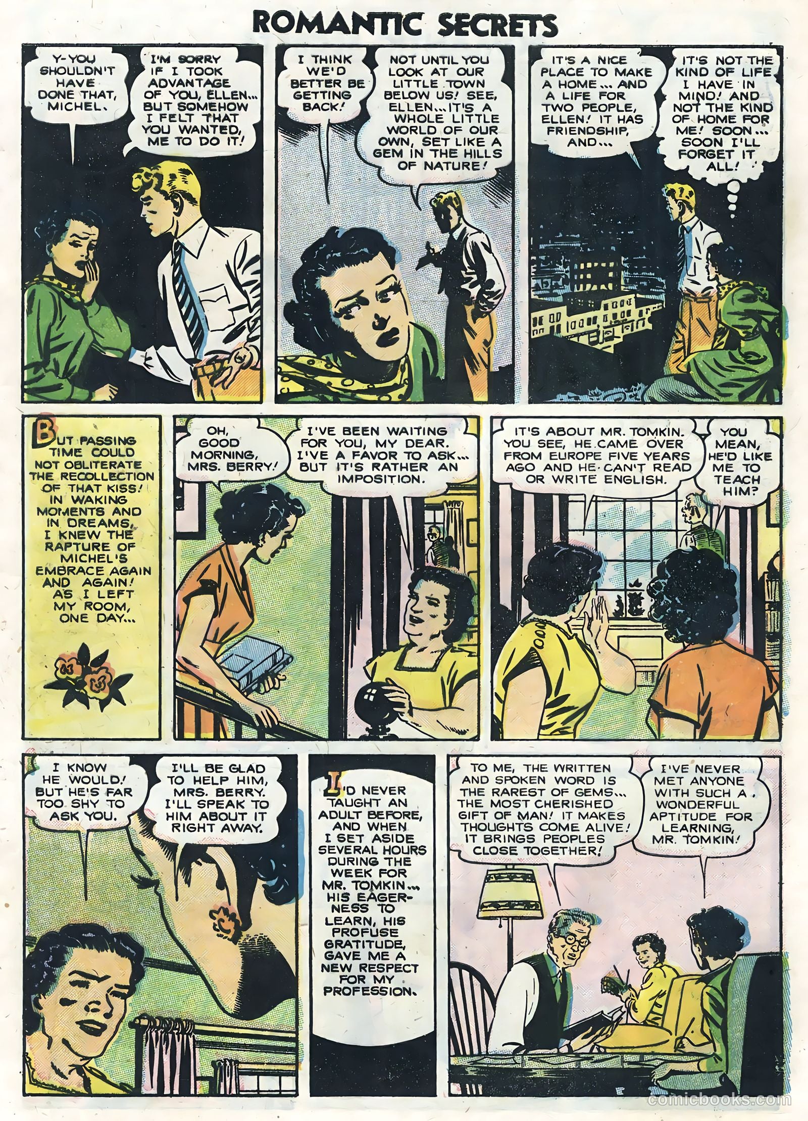 Romantic Secrets #5 — page 9 of 36