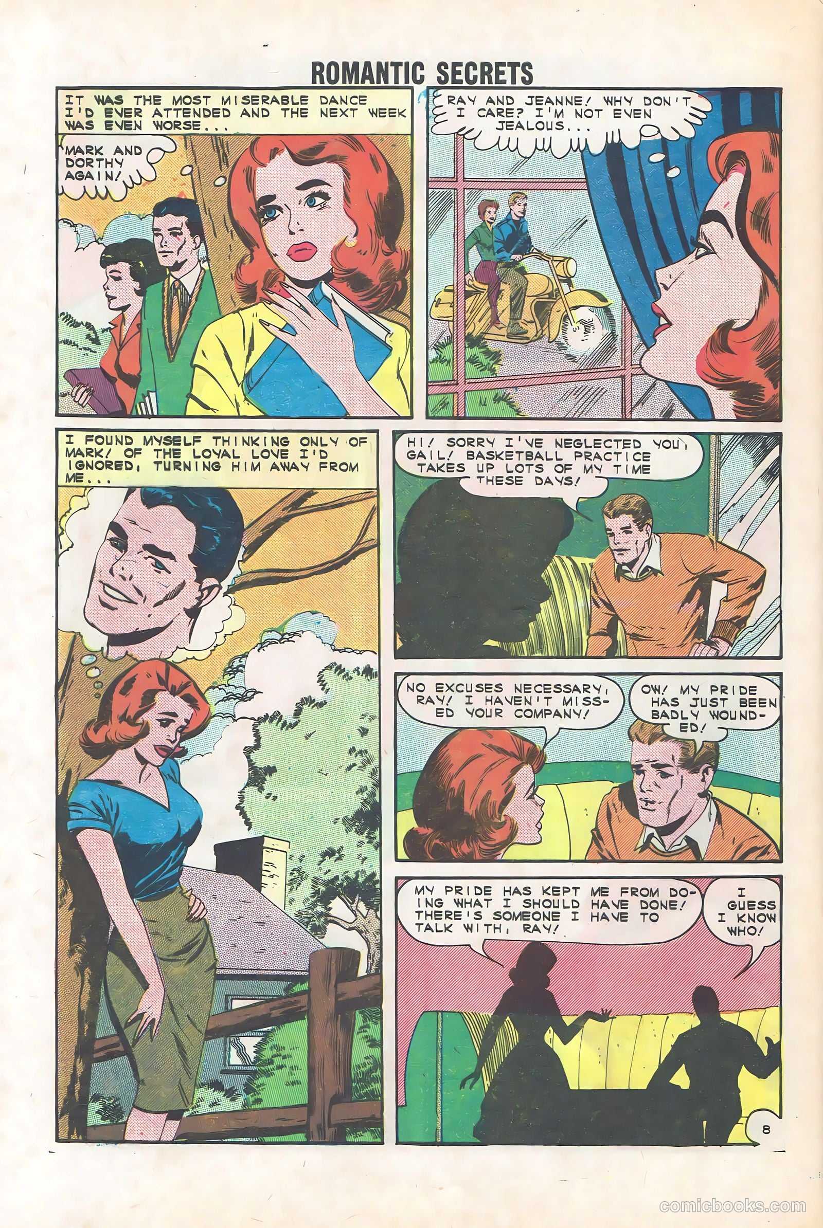 Romantic Secrets #50 — page 28 of 36