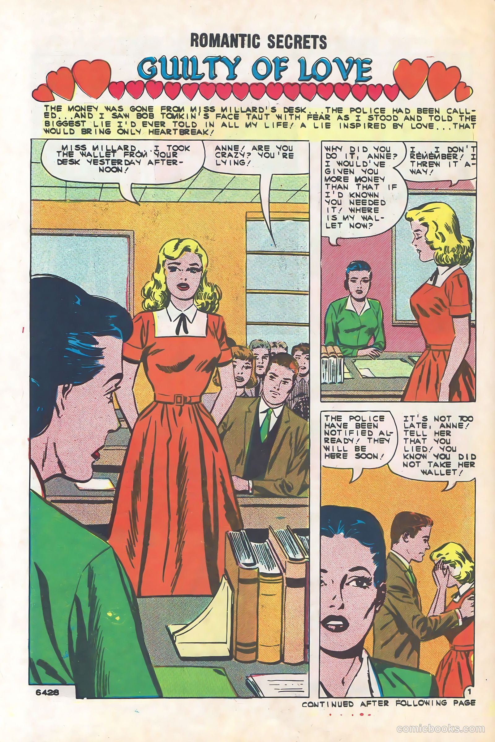 Romantic Secrets #50 — page 30 of 36