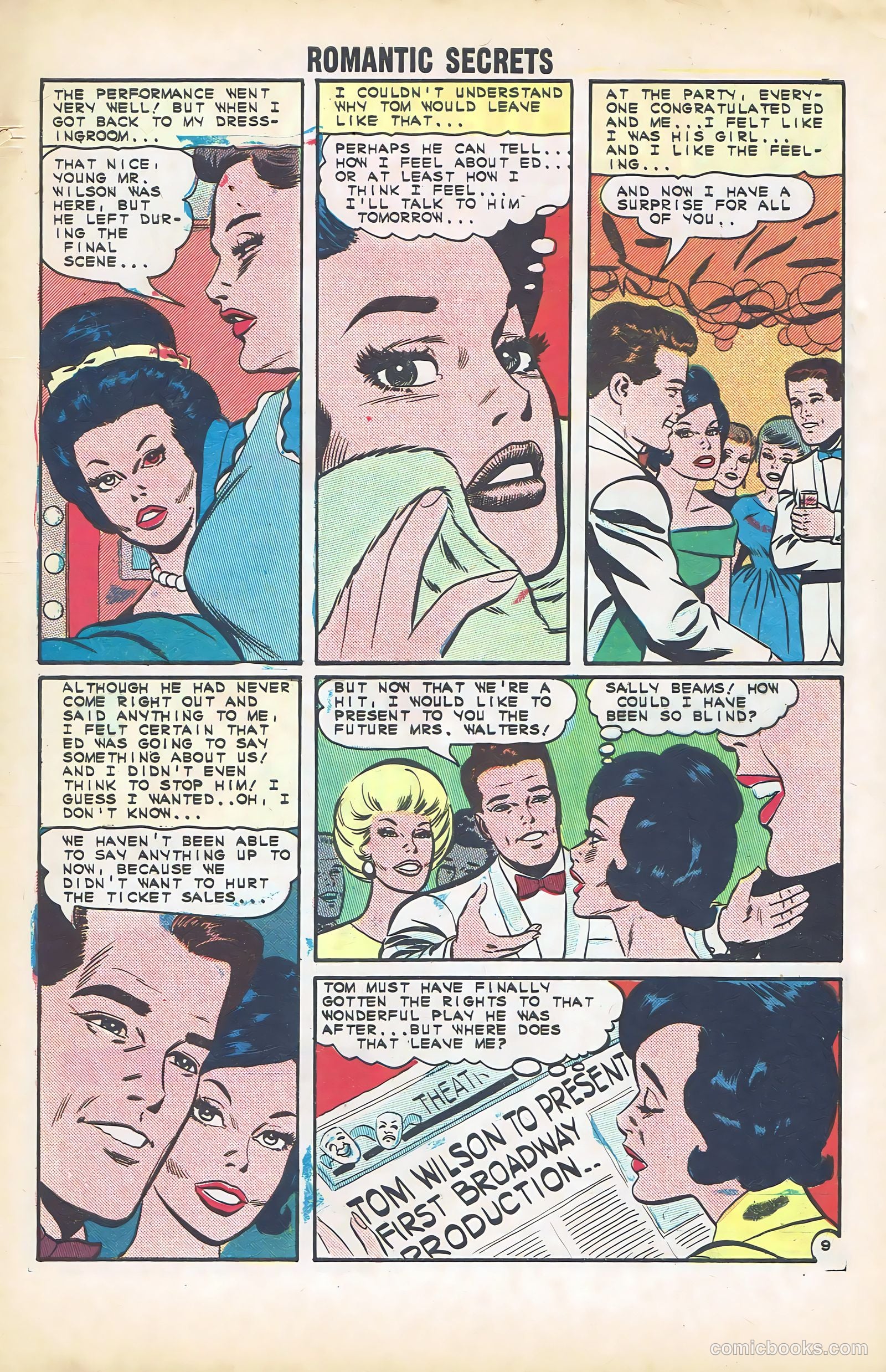 Romantic Secrets #51 — page 32 of 36