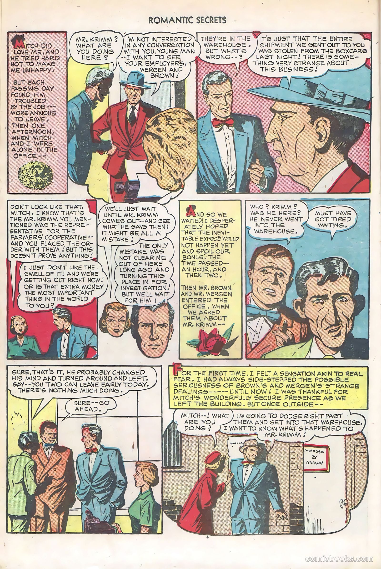 Romantic Secrets #6 — page 12 of 52