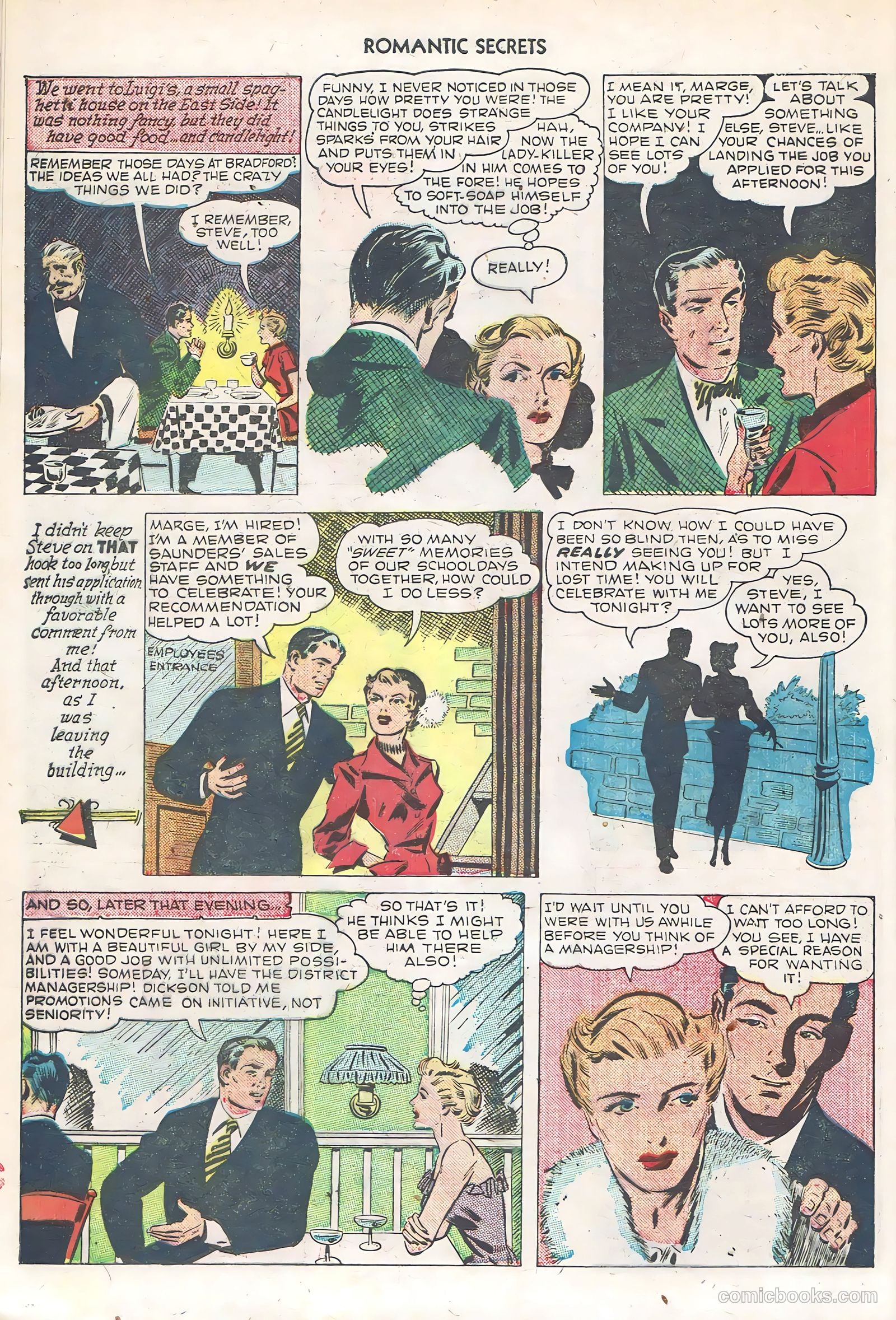 Romantic Secrets #6 — page 22 of 52