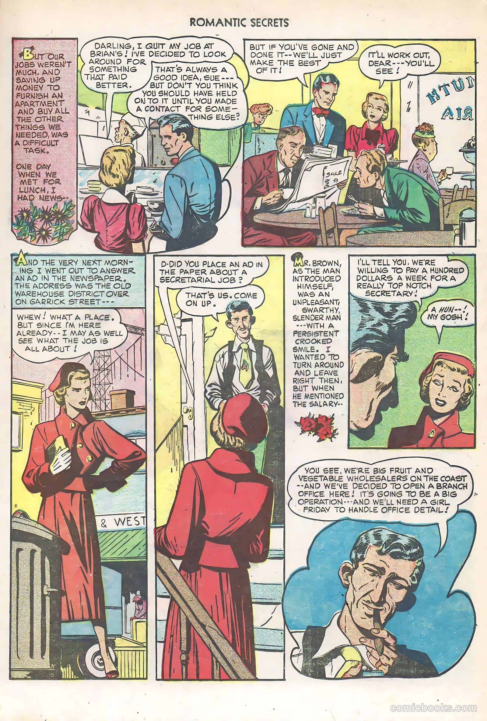 Romantic Secrets #6 — page 5 of 52