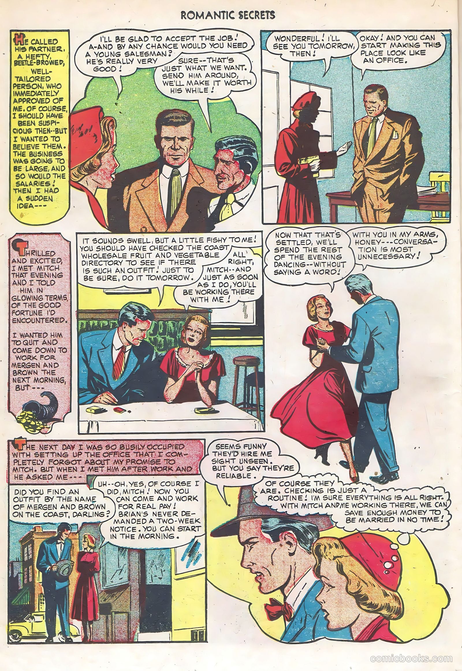 Romantic Secrets #6 — page 6 of 52