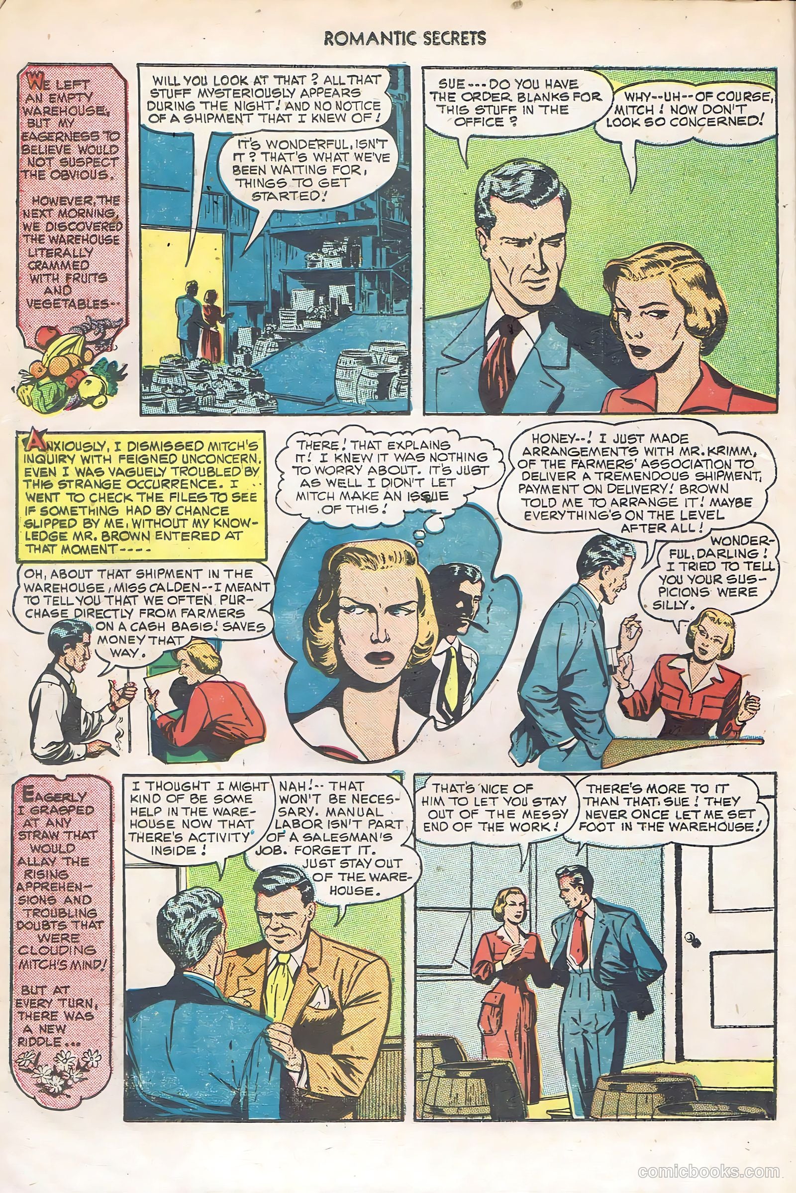 Romantic Secrets #6 — page 8 of 52
