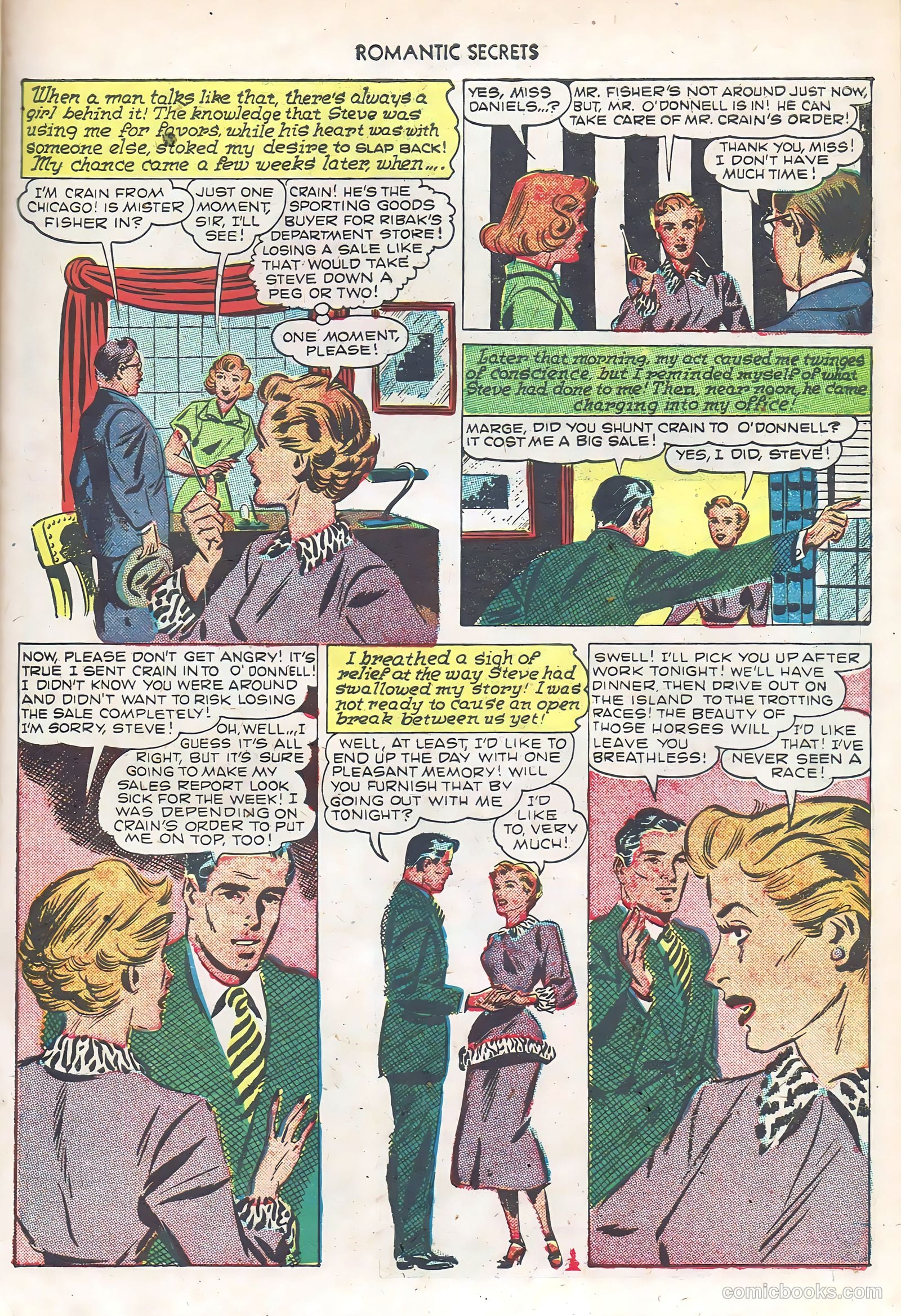 Romantic Secrets #6 — page 23 of 52