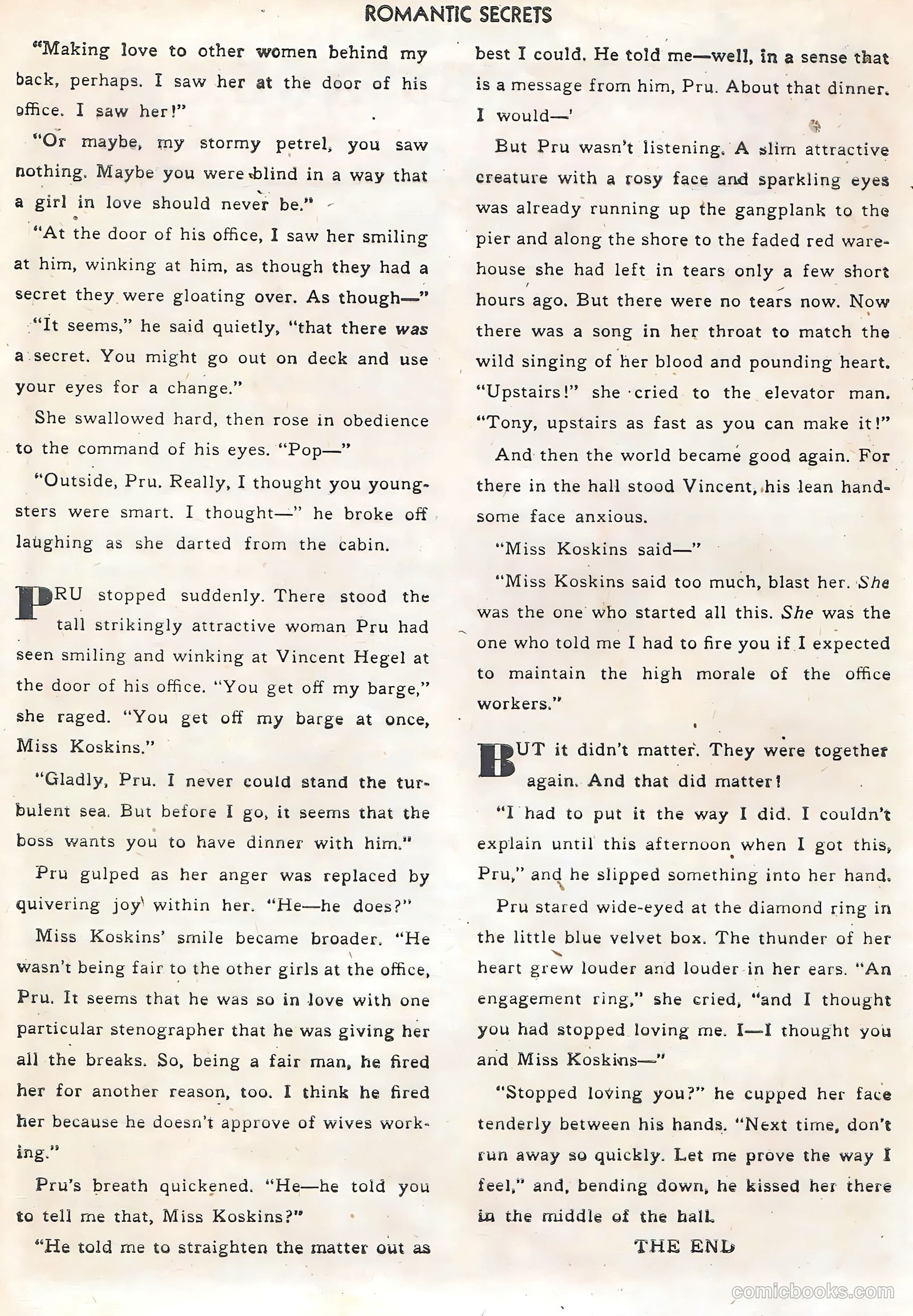 Romantic Secrets #6 — page 28 of 52