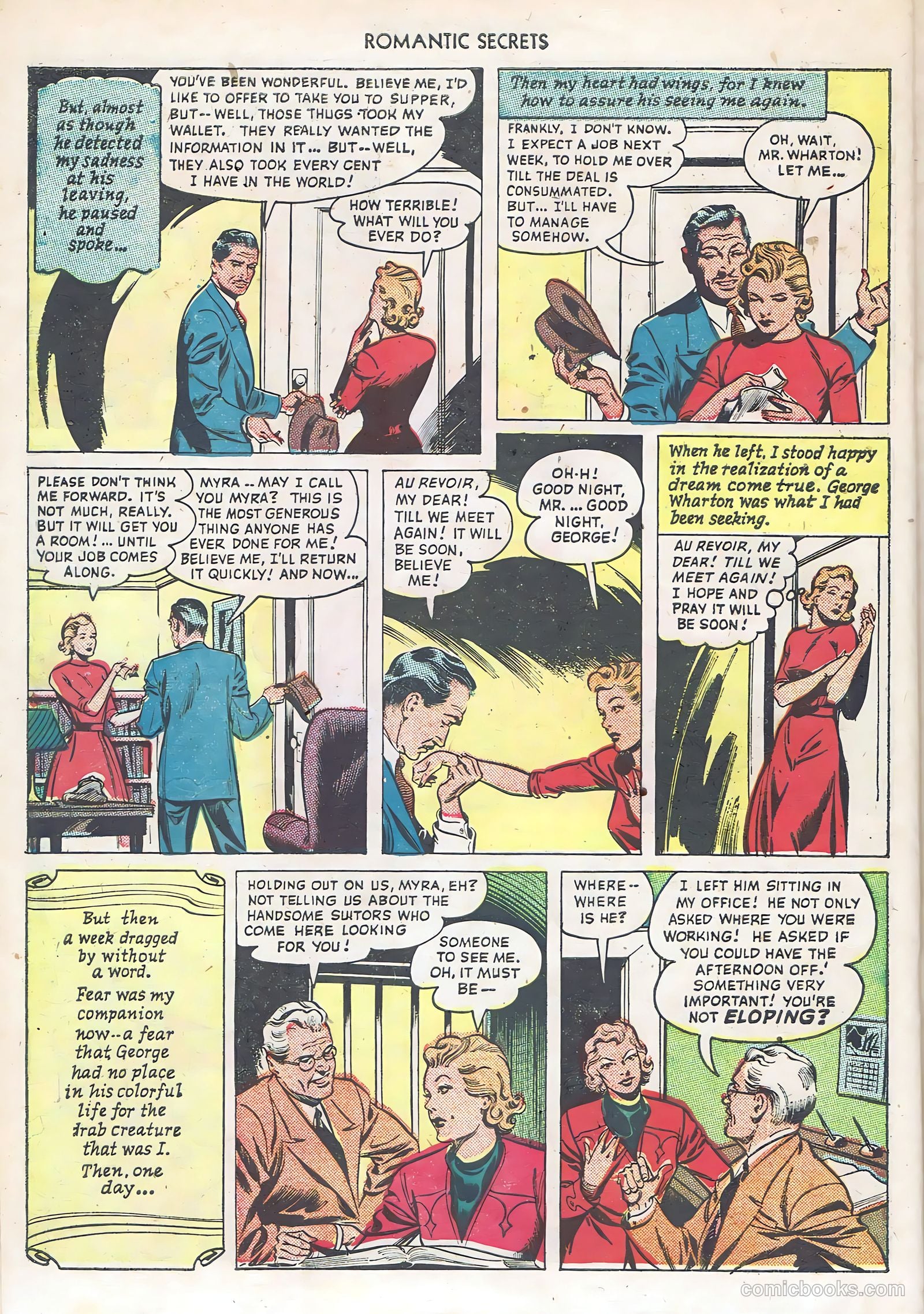 Romantic Secrets #6 — page 32 of 52