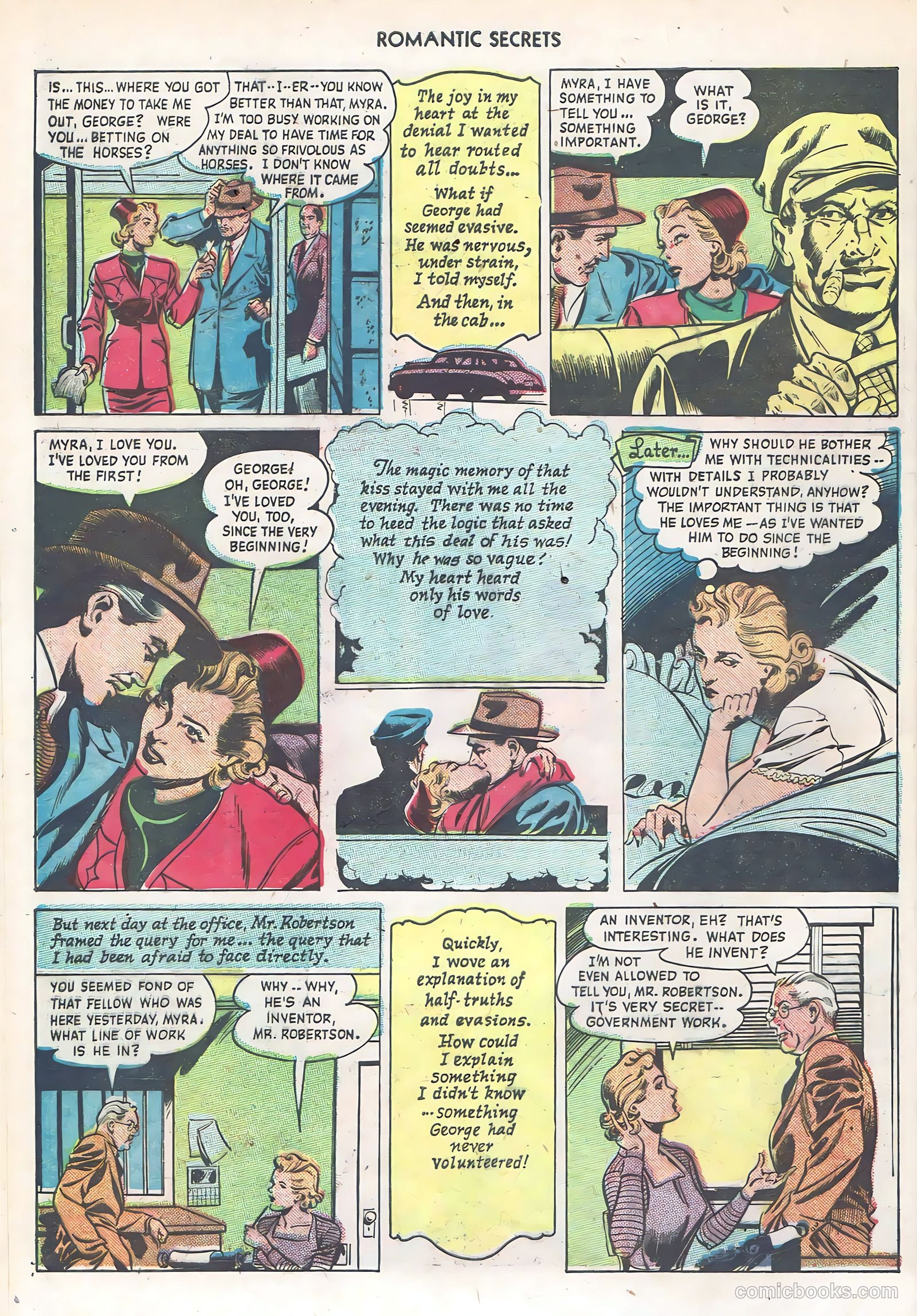 Romantic Secrets #6 — page 34 of 52