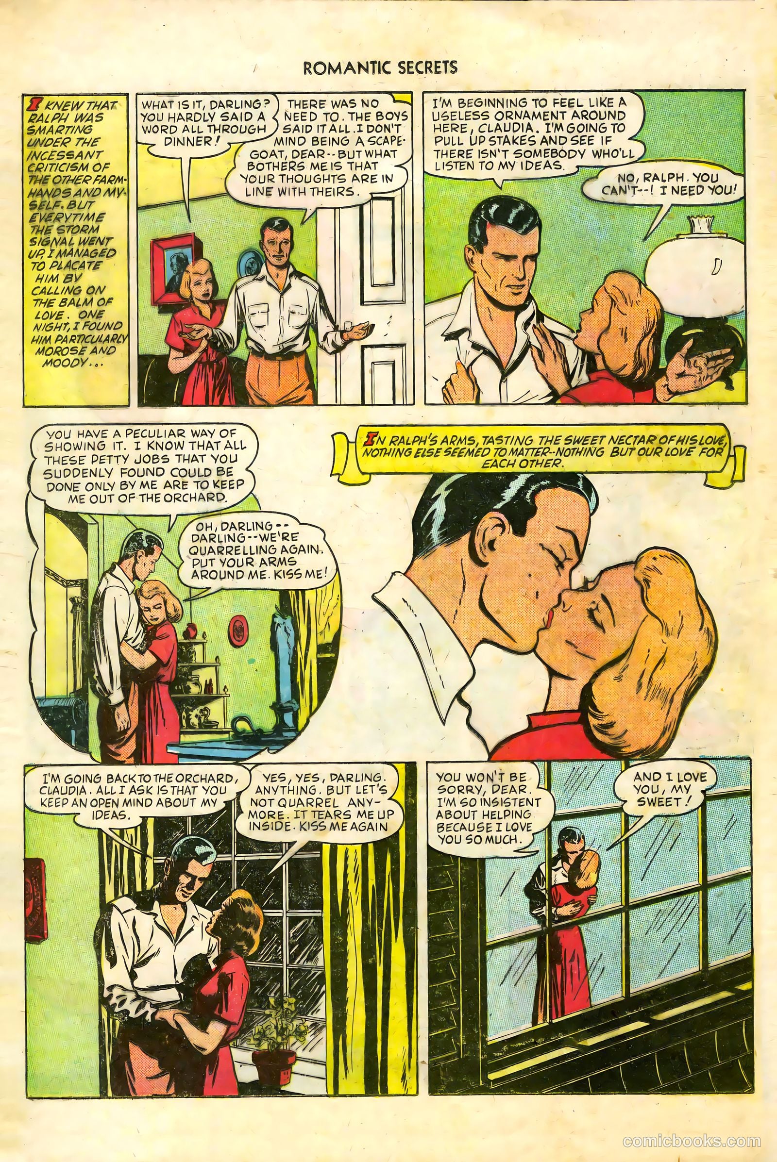 Romantic Secrets #7 — page 8 of 36