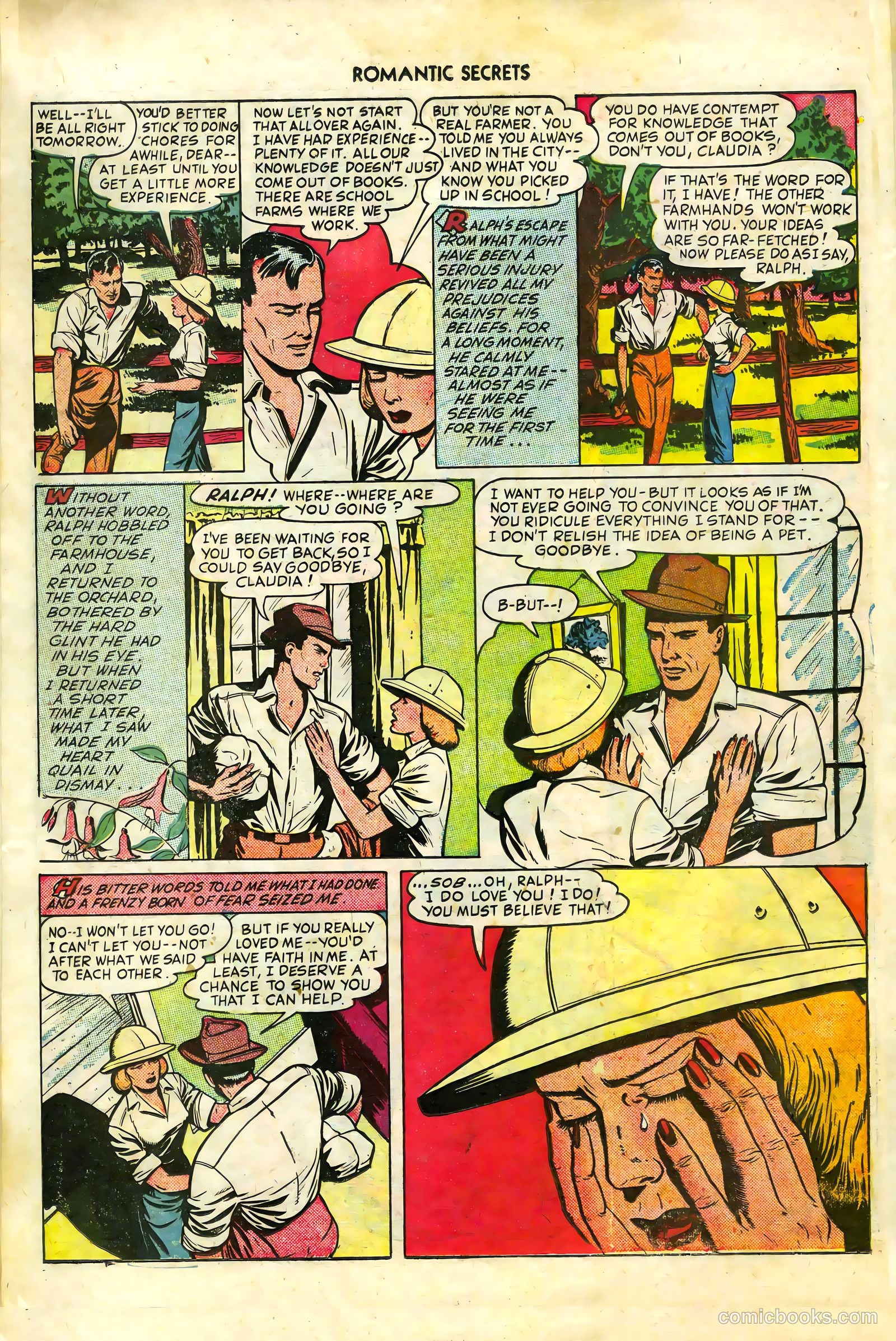 Romantic Secrets #7 — page 10 of 36